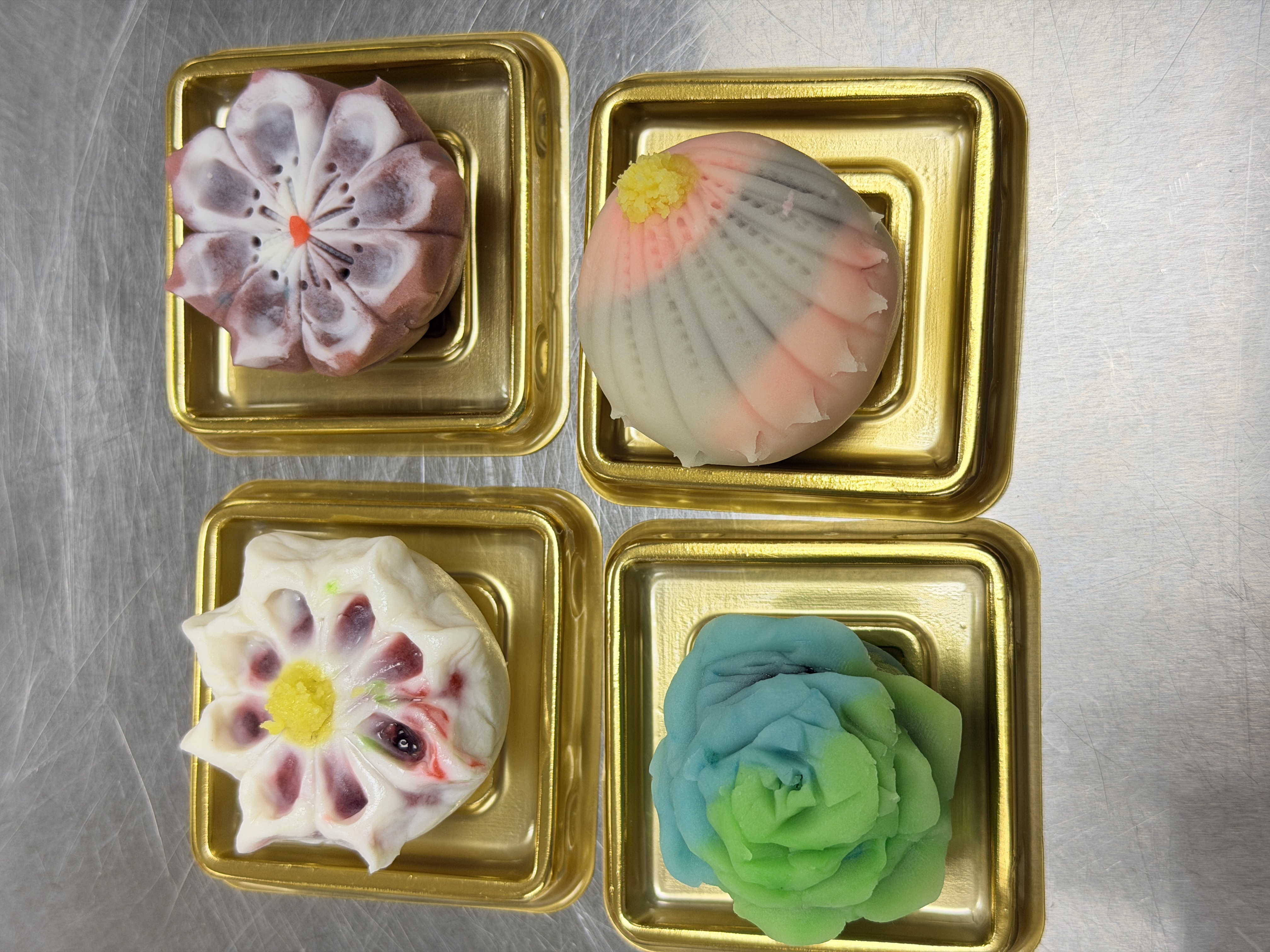 日式和菓子造型-月餅系列- 冰皮月餅 (6個)  (2小時班)