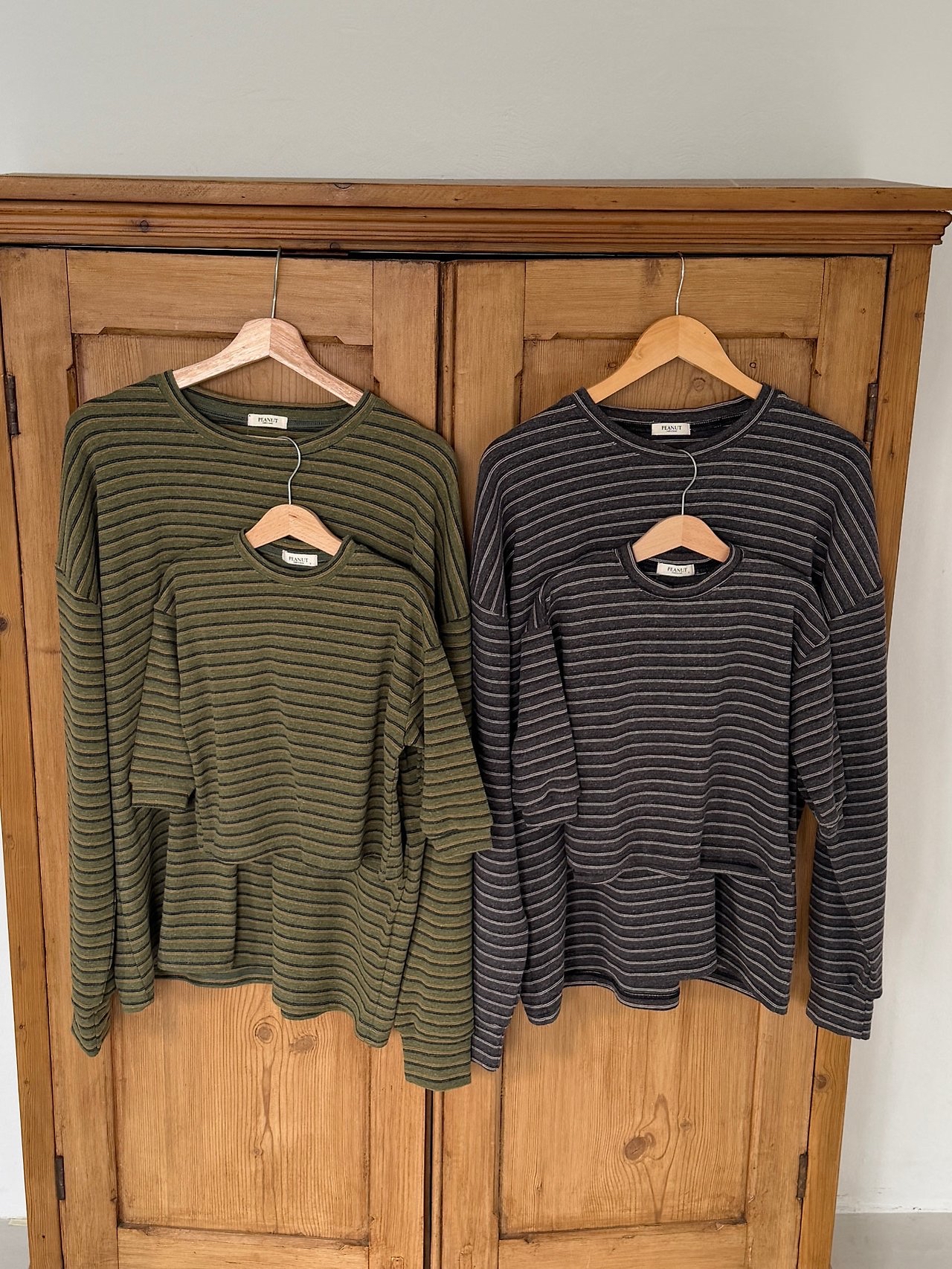 Peanut | Stripe Tee with Adult