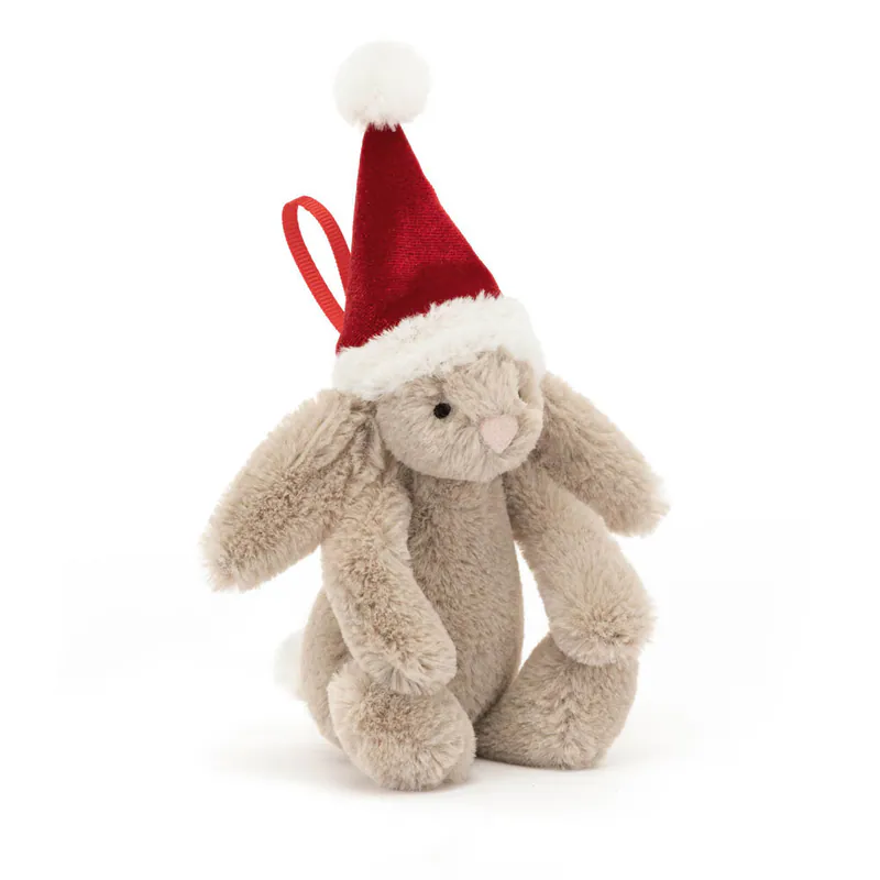 【英國】Jellycat Bashful Christmas Bunny Decoration