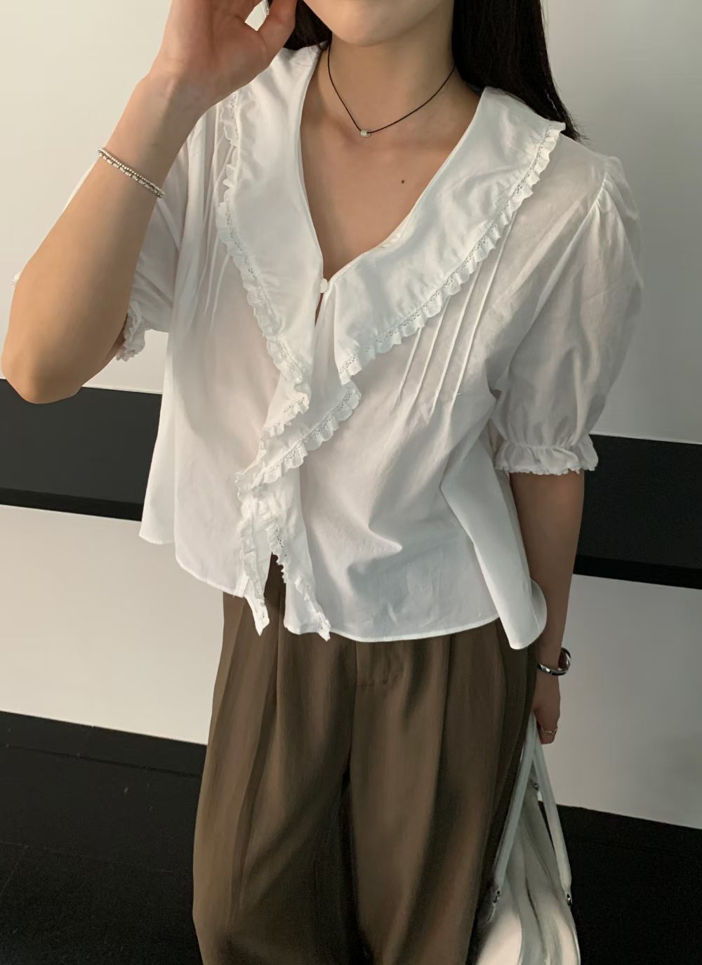 🇰🇷東大門女裝 | ruffle blouse