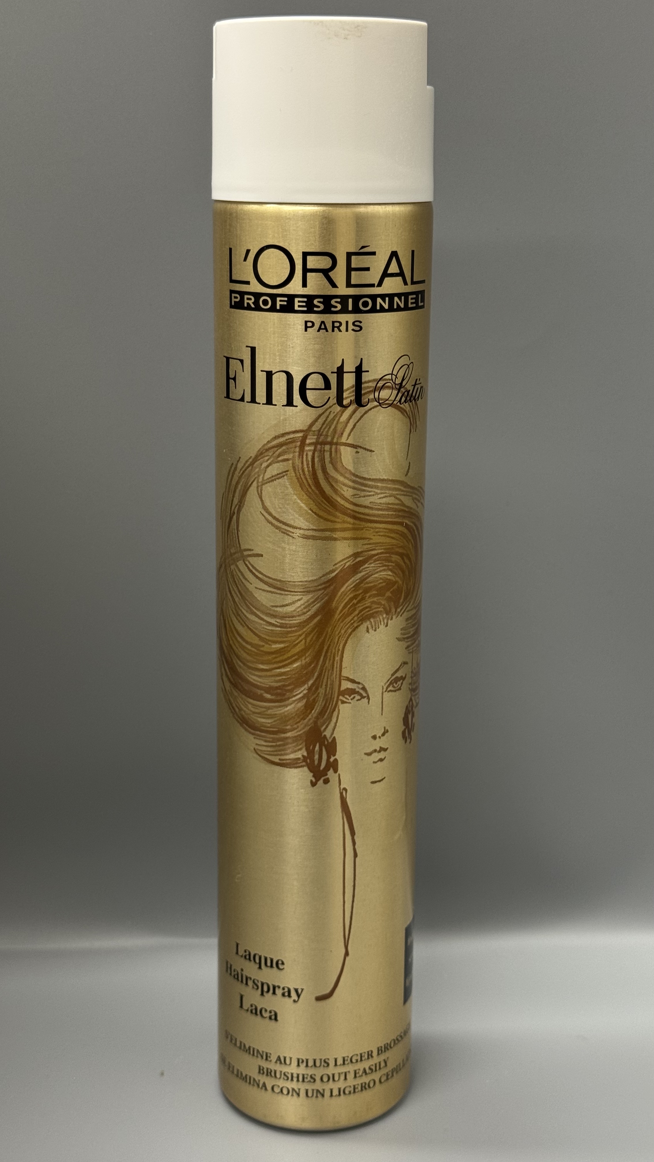 L'oréal Paris Elnett Satin Hairspray 強力定型髮膠 500ml