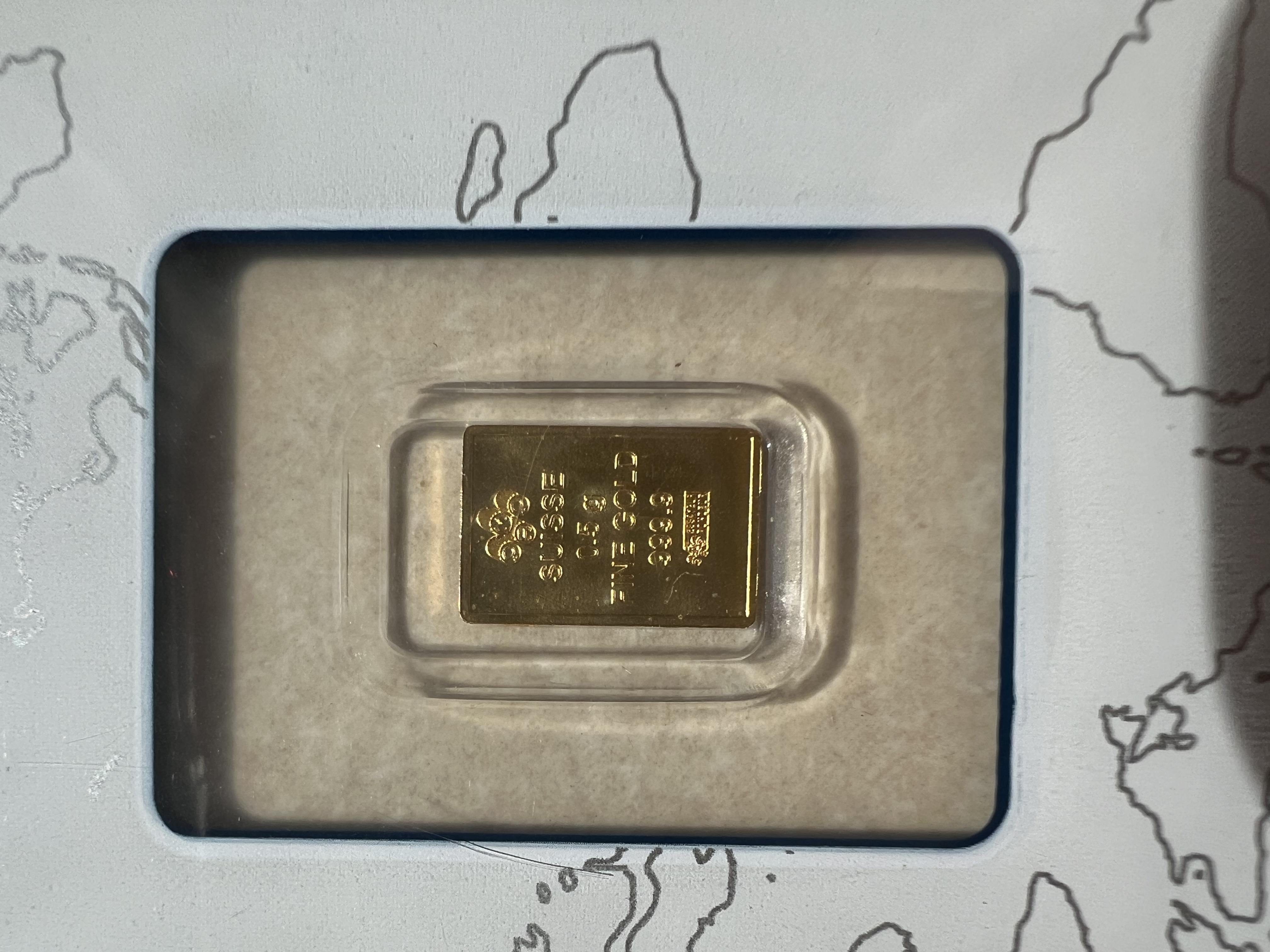 (Nice SN:170) PAMP RARE 0.3g Fortuna🇨🇭Swiss Gold Bar Emas 999.9