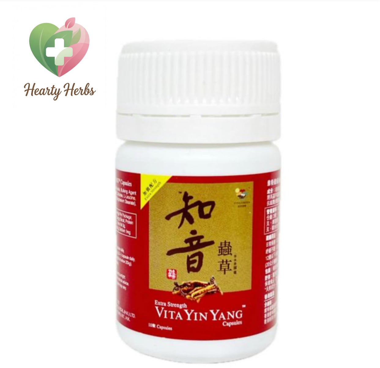 Vita Green 維特健靈 知音蟲草加強配方 | VITA YIN YANG Vitagreen 10粒裝