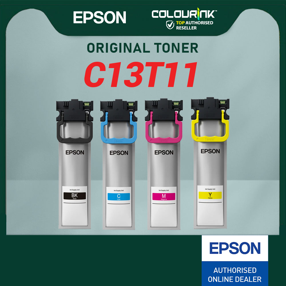 Epson C13T11F100 C13T11F200 C13T11F300 C13T11F400 Original Ink Cartridge C5390 C5890