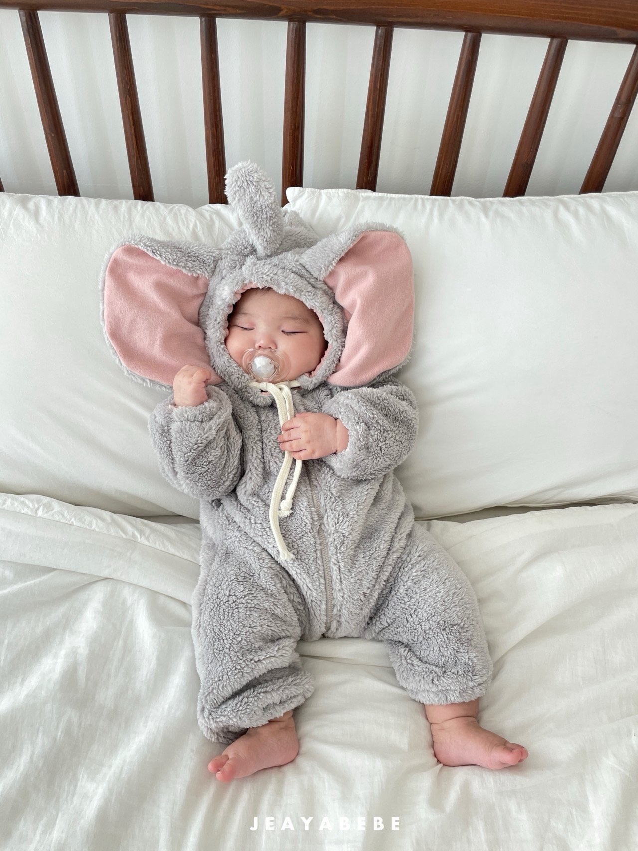 Jeayabebe | Elephant suit Grey