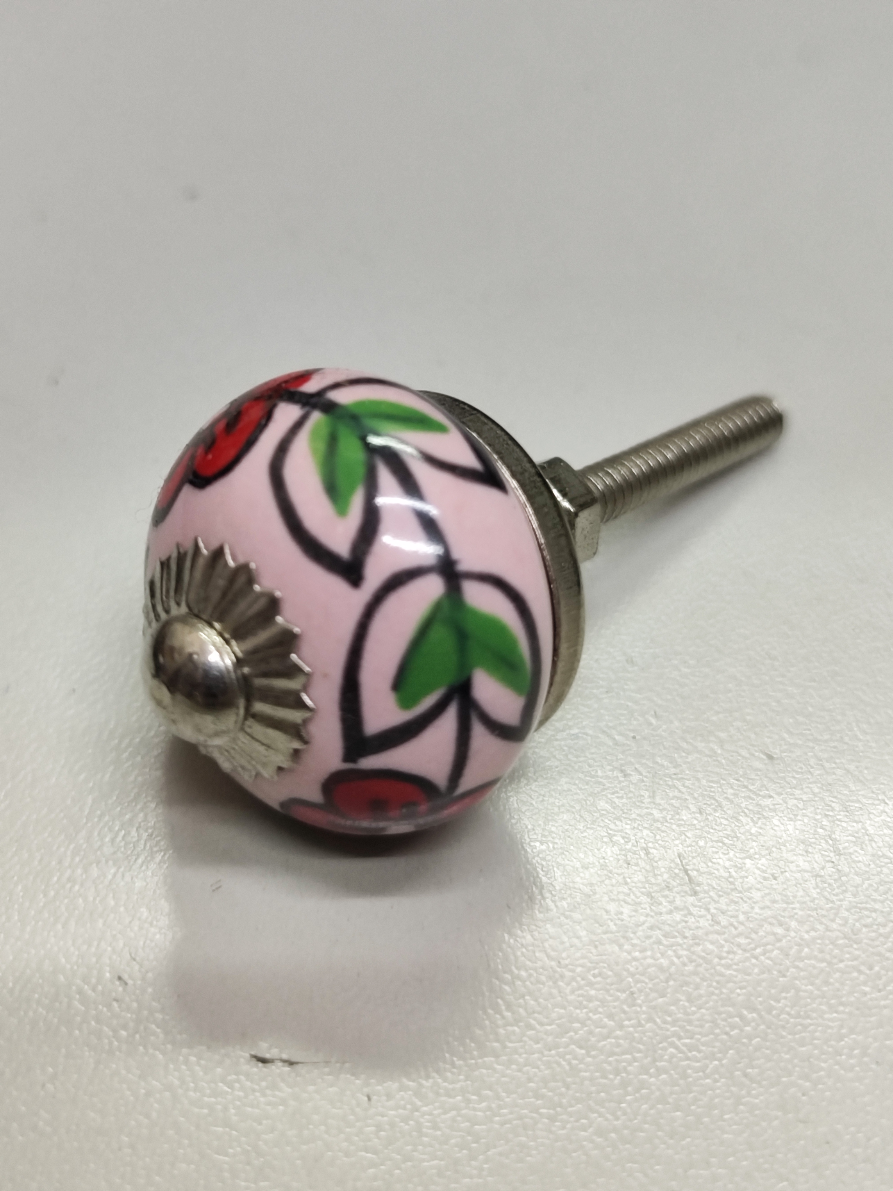 印度手繪陶瓷門柄