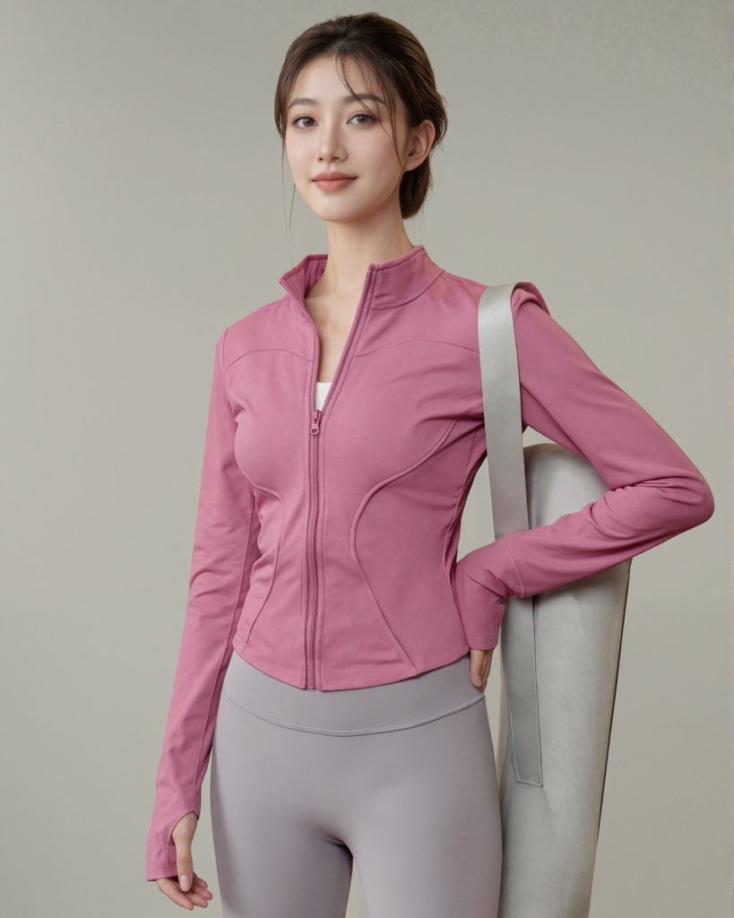 收腰顯瘦速乾瑜伽外套