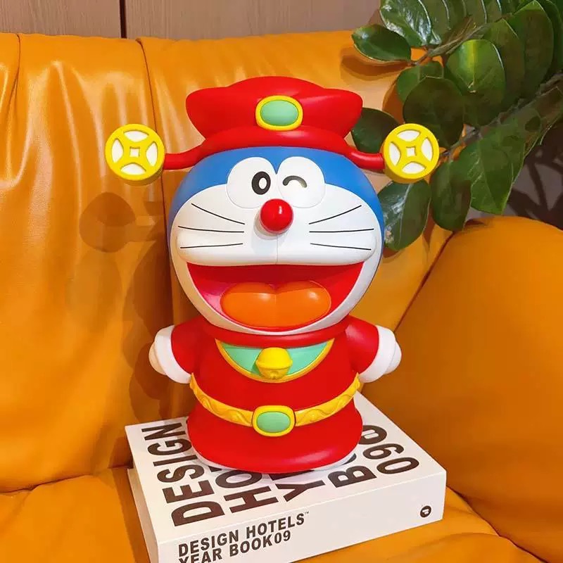 [訂購] 多啦A夢錢罌 擺設 福氣滿滿招財貓 (共8款)