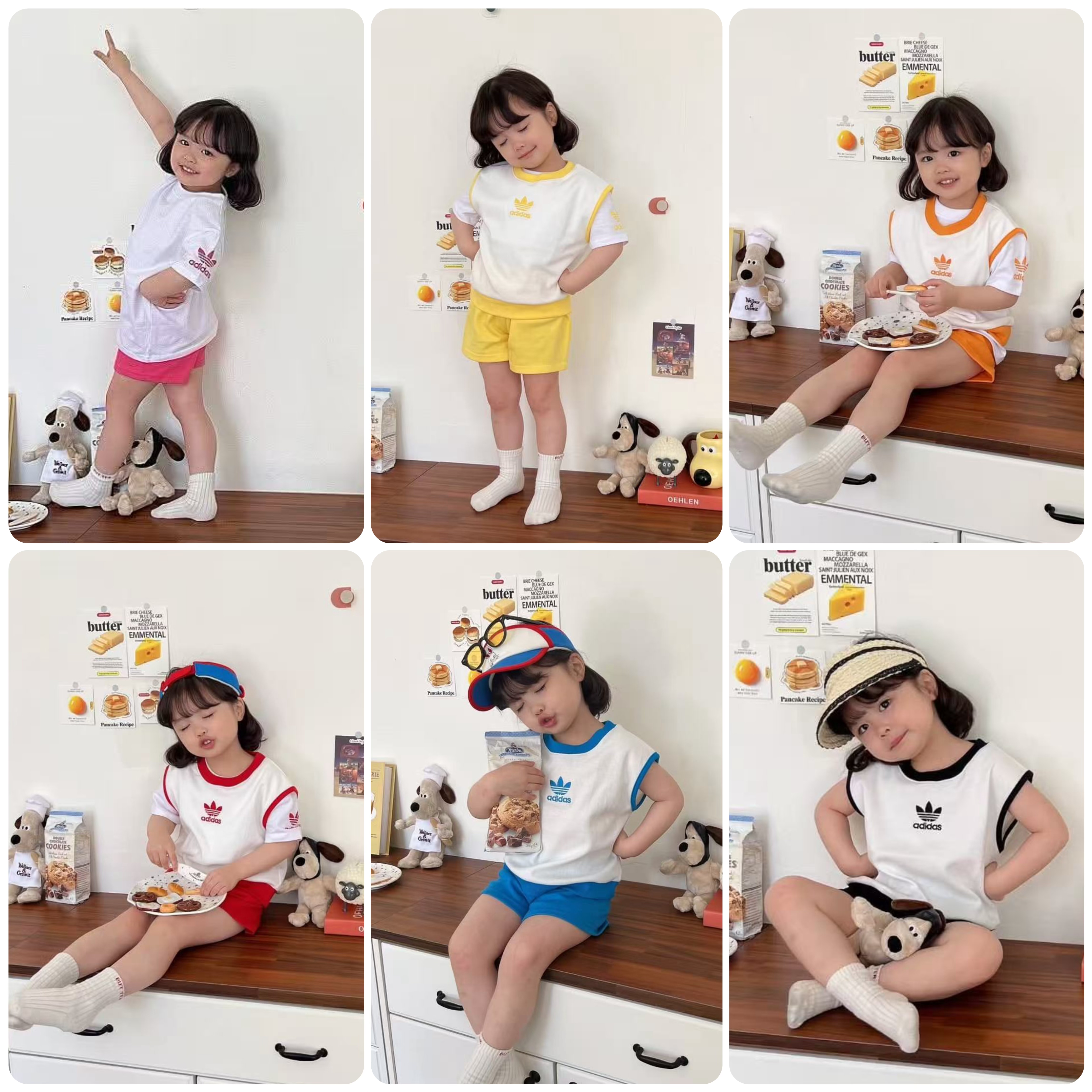 0645 AD 糖果色三件套