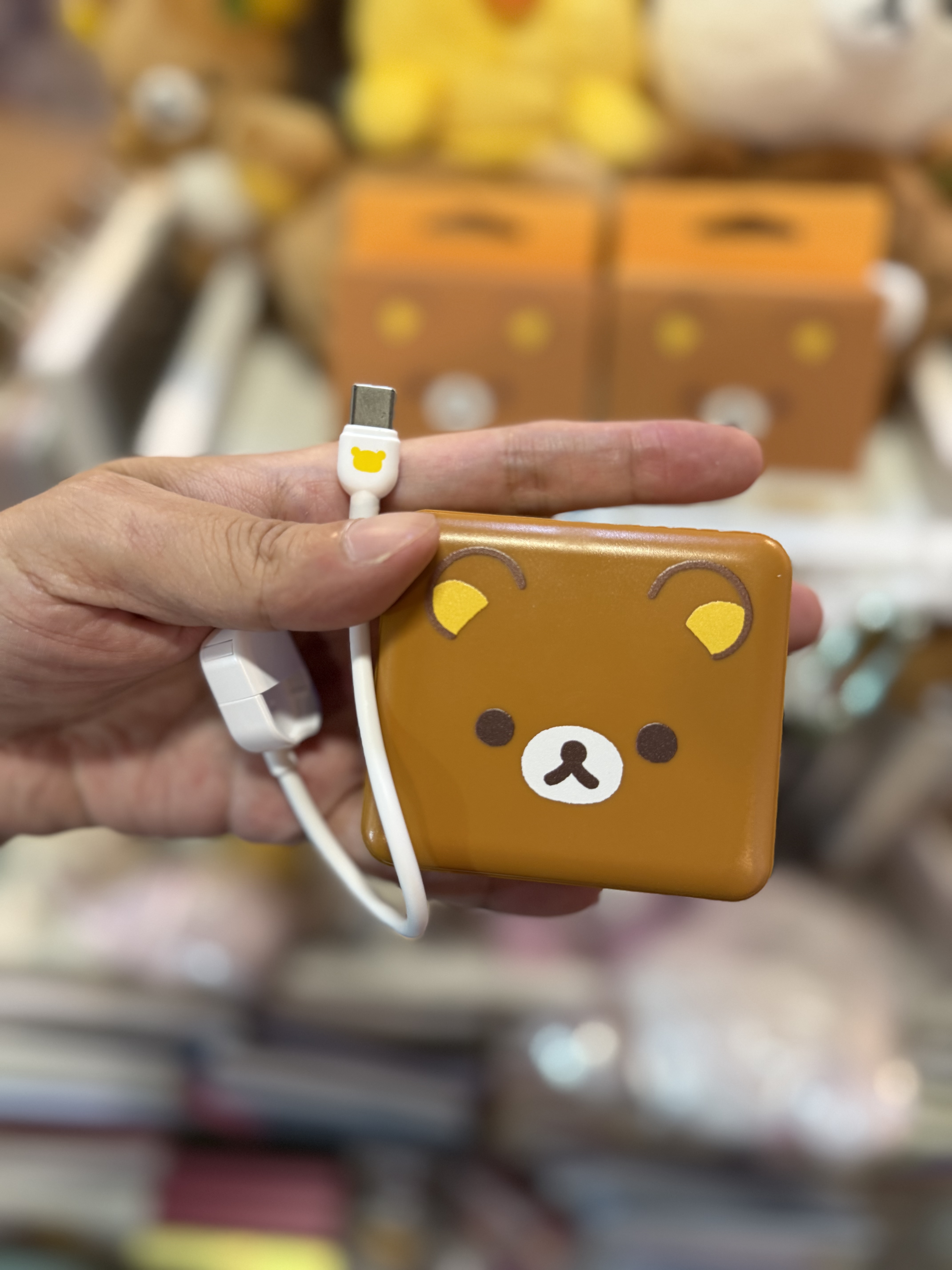 《預訂貨品》全新Rilakkuma韓國限定 Rilakkuma 款外置充電器。10000mAh