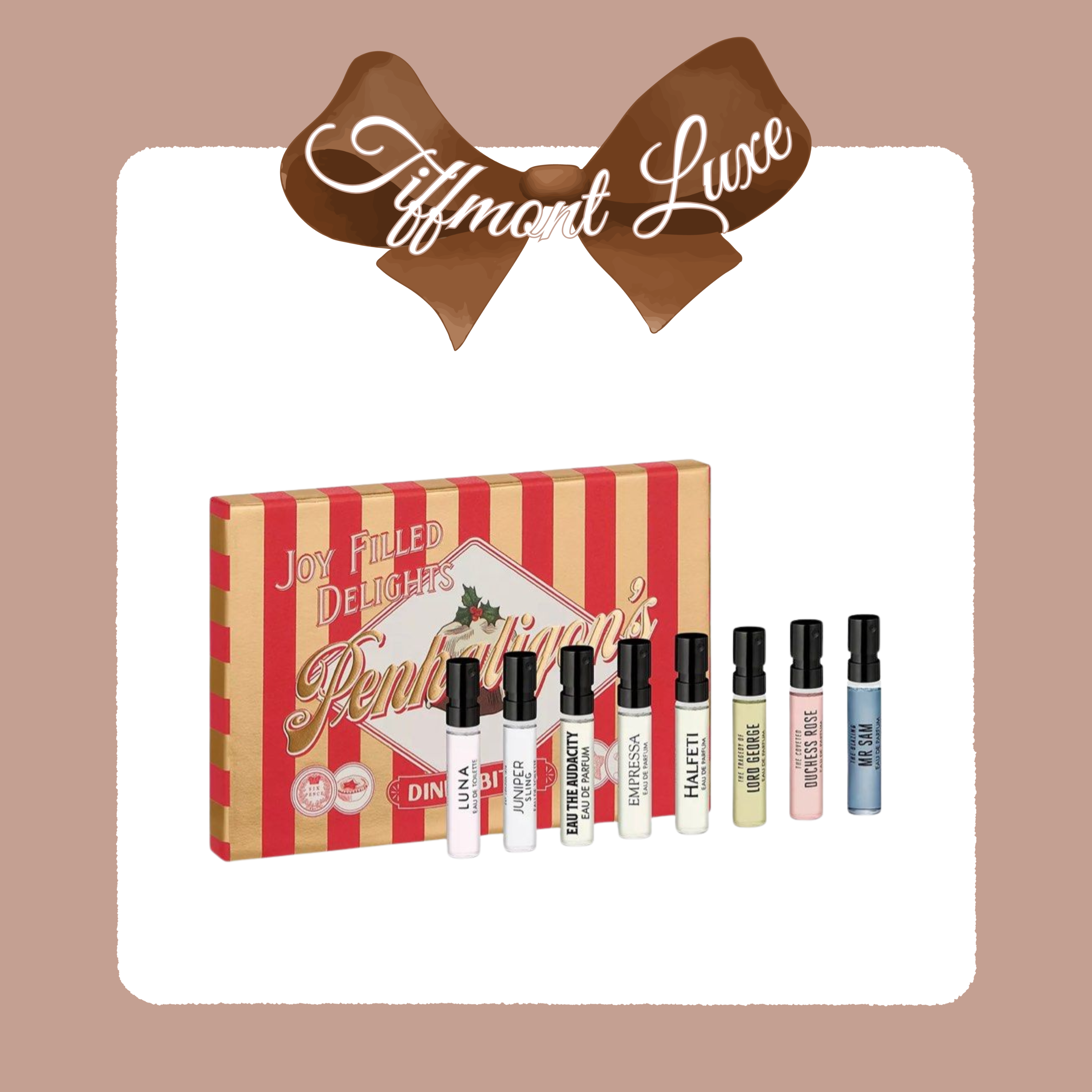 PENHALIGONS Dinky Bites Limited Edition Scent Library 聖誕限量迷你香水禮盒