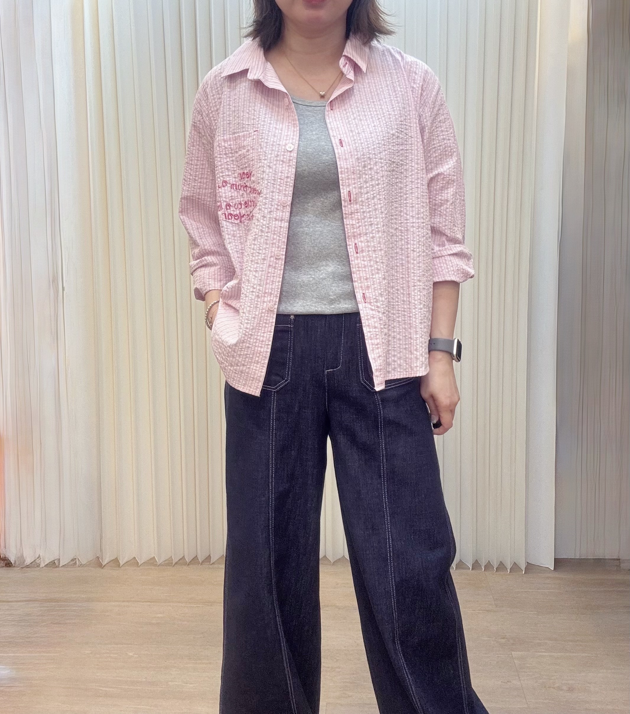 韓國免燙條子恤 M517 03no16300