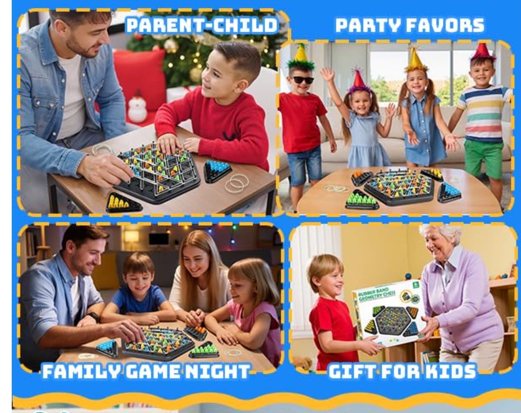 $65盒。✨ Triangle Chain Strategy Board Game三角連鎖策略益智棋