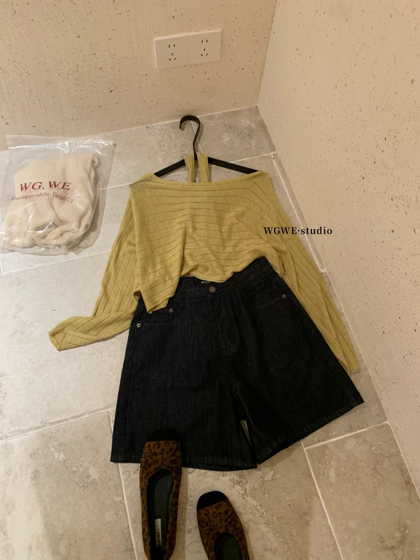 4288 五分牛仔短裤