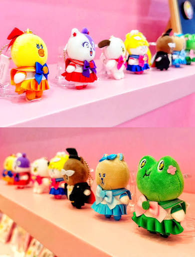 角色小吊飾 Mini Key Charm｜美少女戰士 X LINE FRIENDS 30週年特別企劃 聯名系列 (Sailormoon)【預購】(26S91H-P)