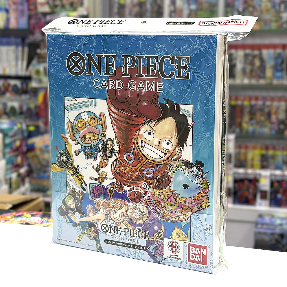 (行版) Bandai One Piece Card Game 海賊王 卡牌遊戲 官方九格卡簿 官方9格活頁卡冊 Vol.1 (內附10張咚!!卡)