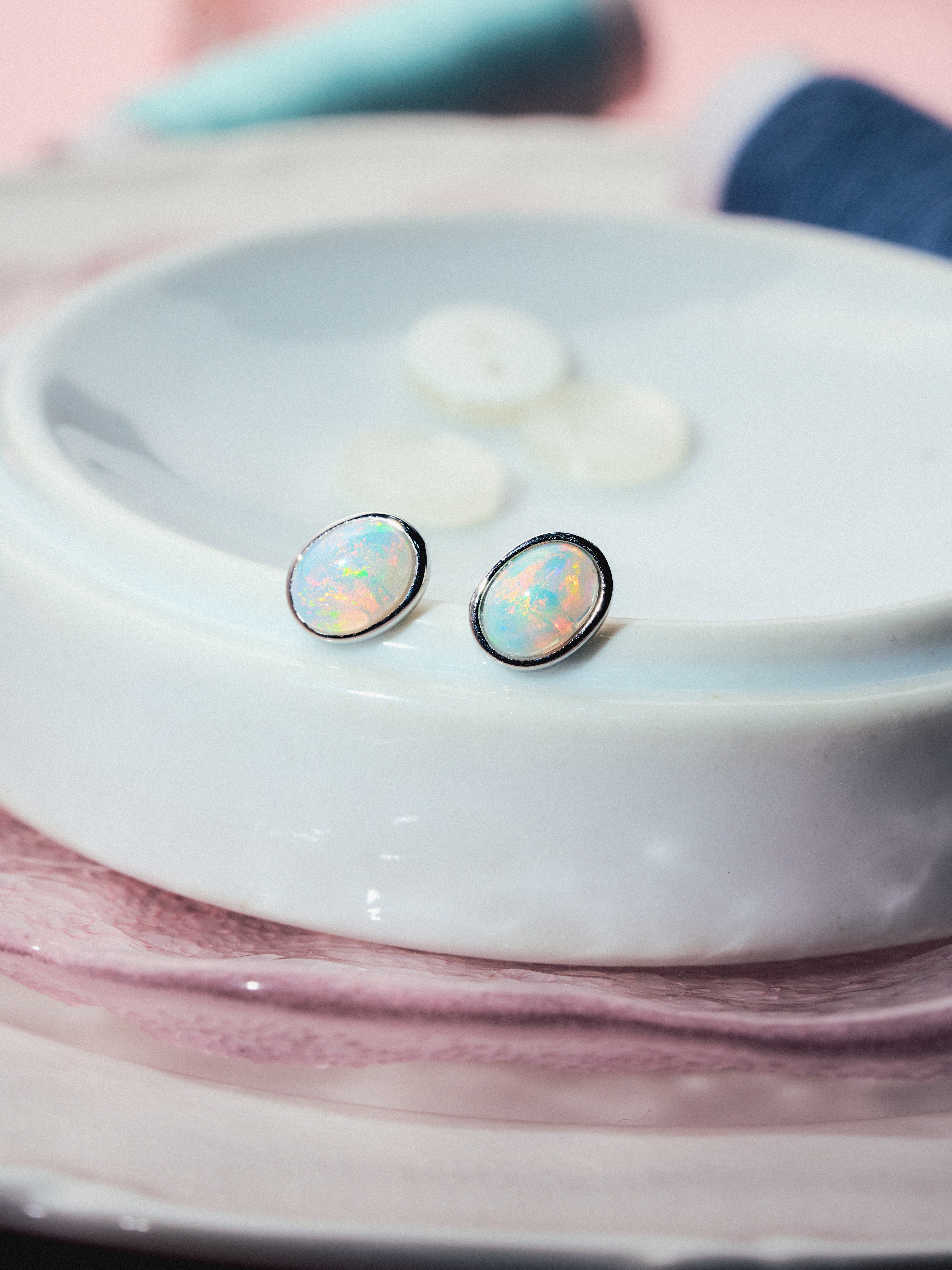Baby Pink Earring