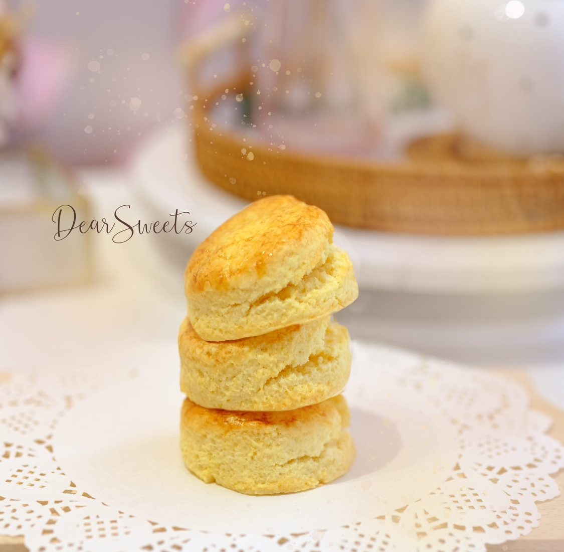  手工低糖原味 Scones（$85/2 件裝）