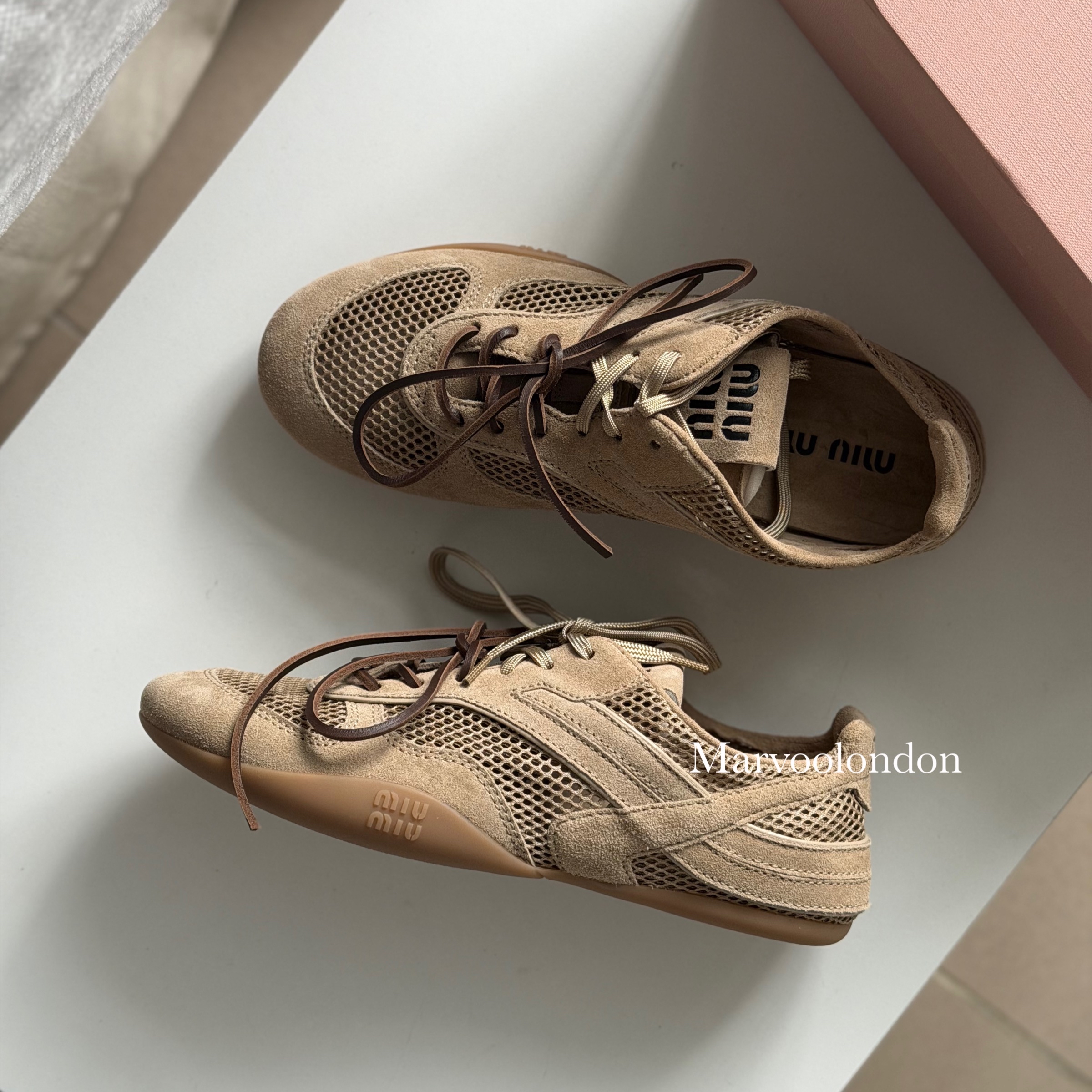 限時優惠✨訂貨📮MIUMIU Gymnasium Sneaker Size 36.5/37/37.5/38/41
