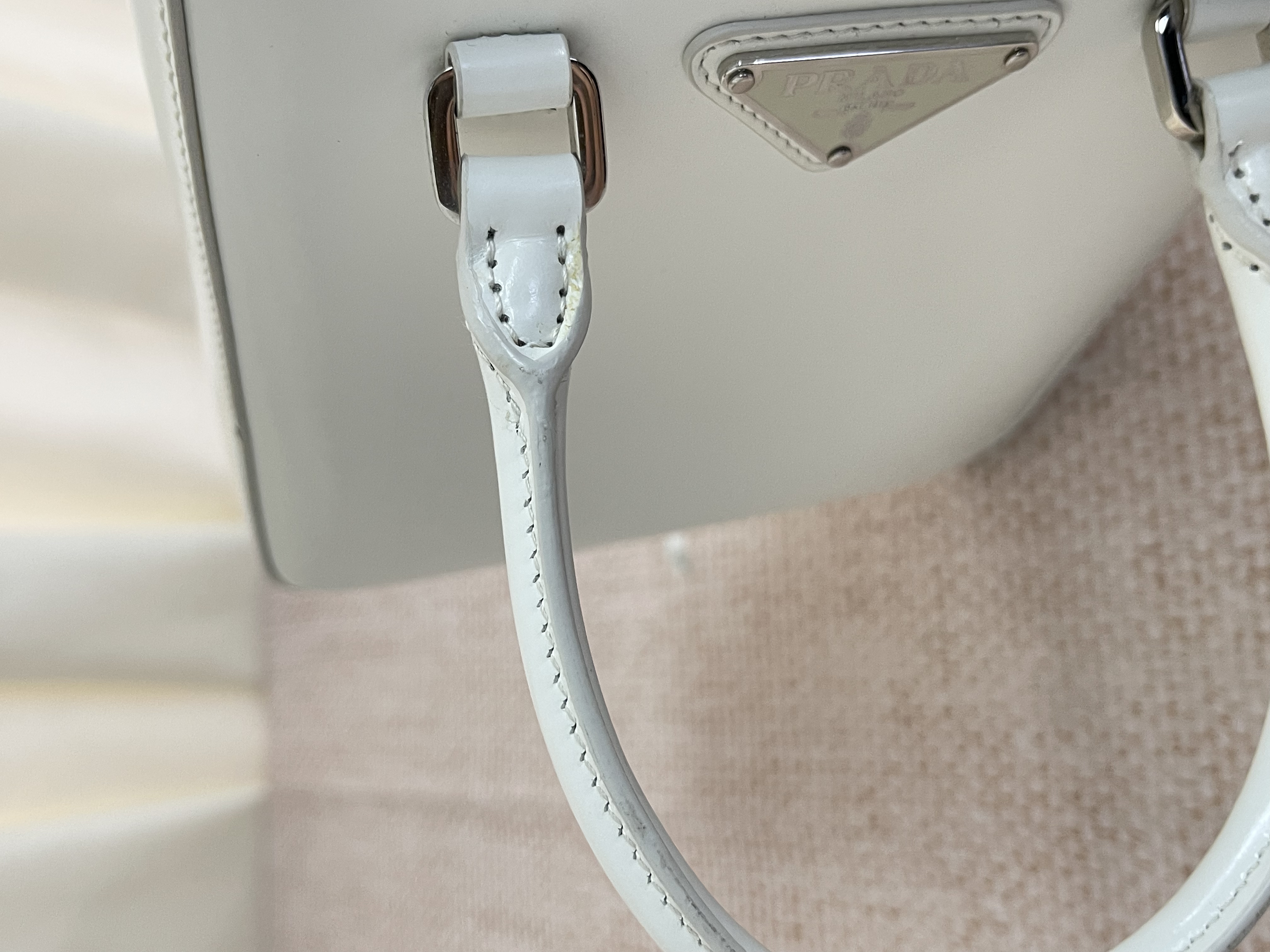 Pre-owned Prada Spazzolato Leather Mini Tote/ Product Code: 26042407