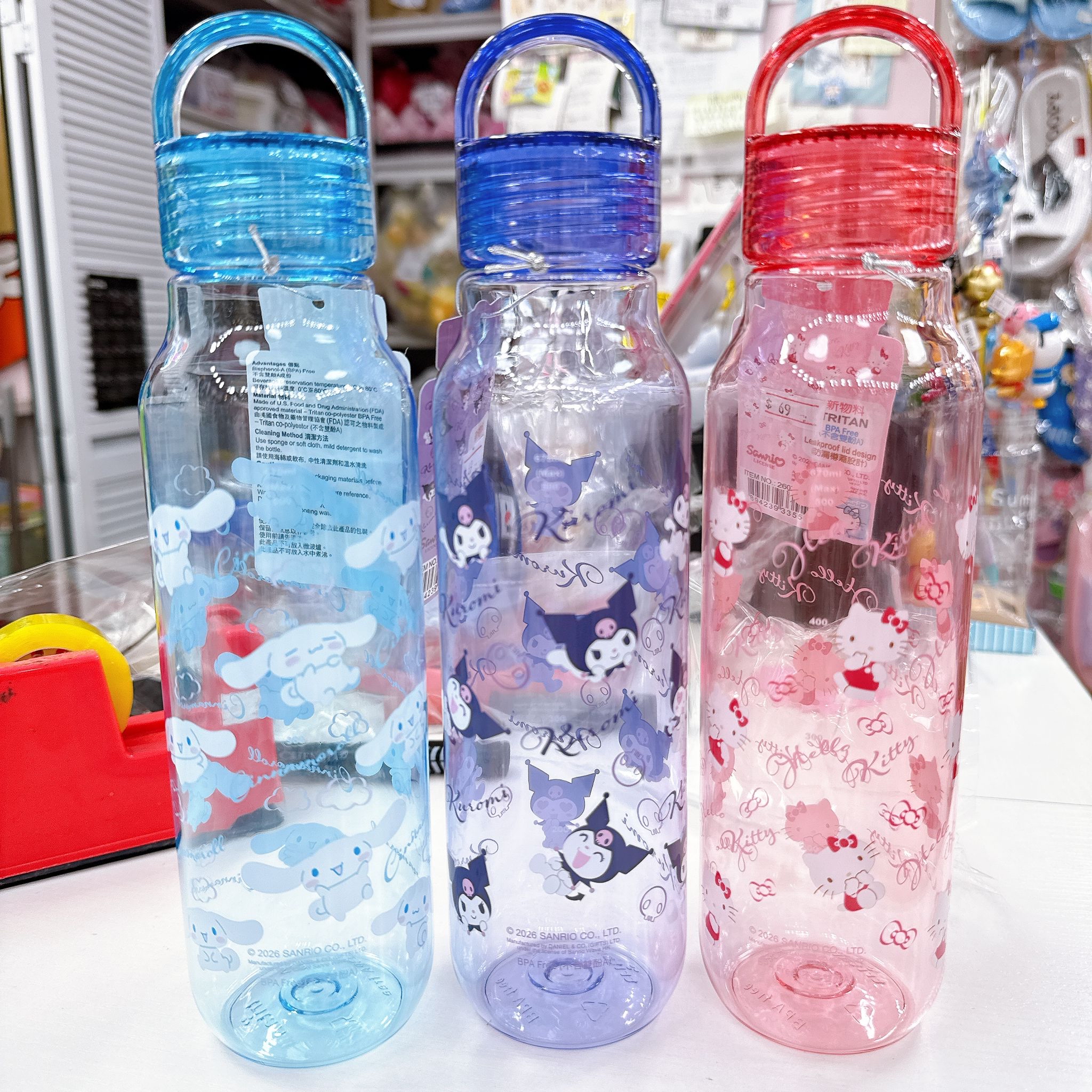 原裝行貨sanrio 670ml膠水樽