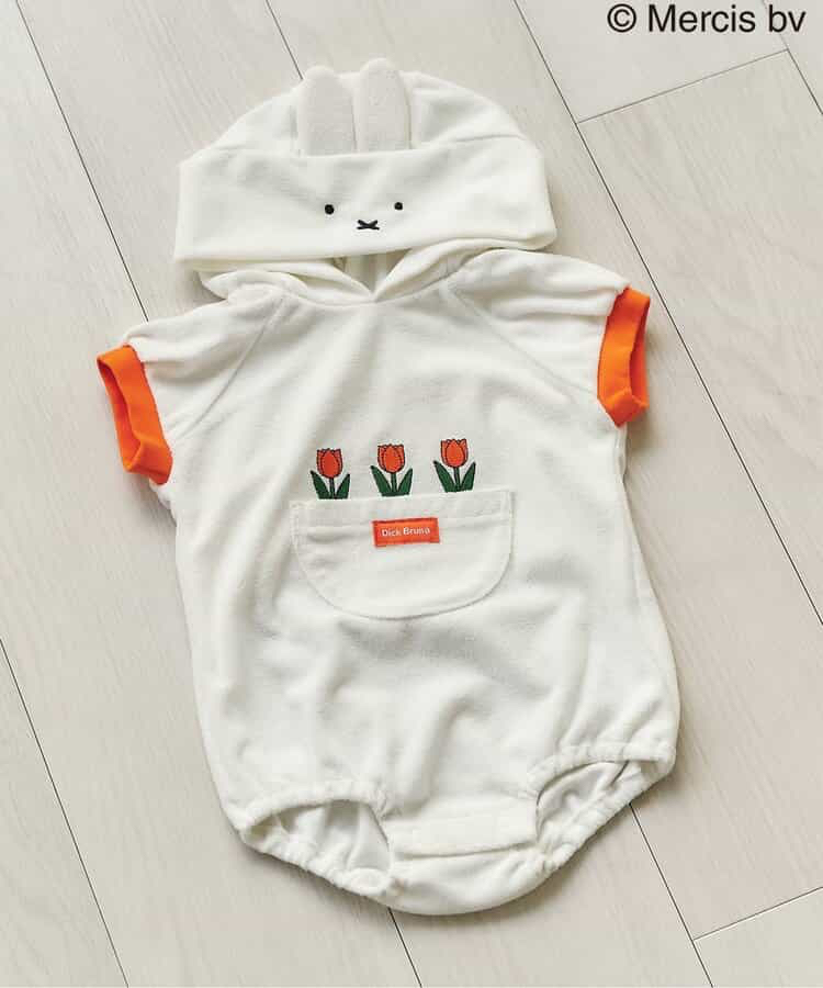 🇯🇵預訂 日本直送🇯🇵Apres les cours x Miffy系列人物造型口袋連帽短袖包屁衣