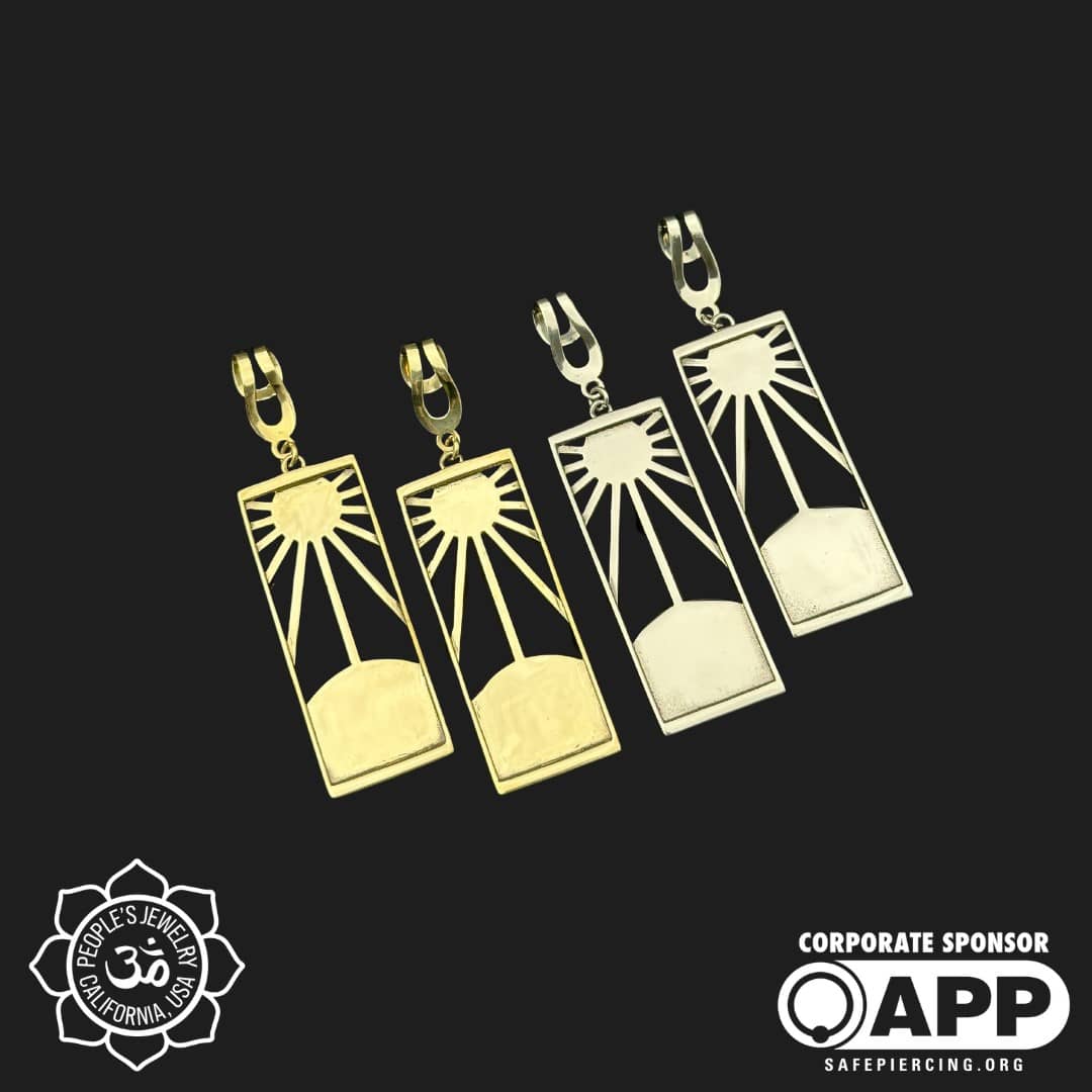 Brass Amaterasu Weights