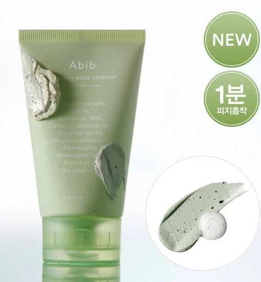 Abib 魚腥草備長炭毛孔淨化泥膜潔面乳