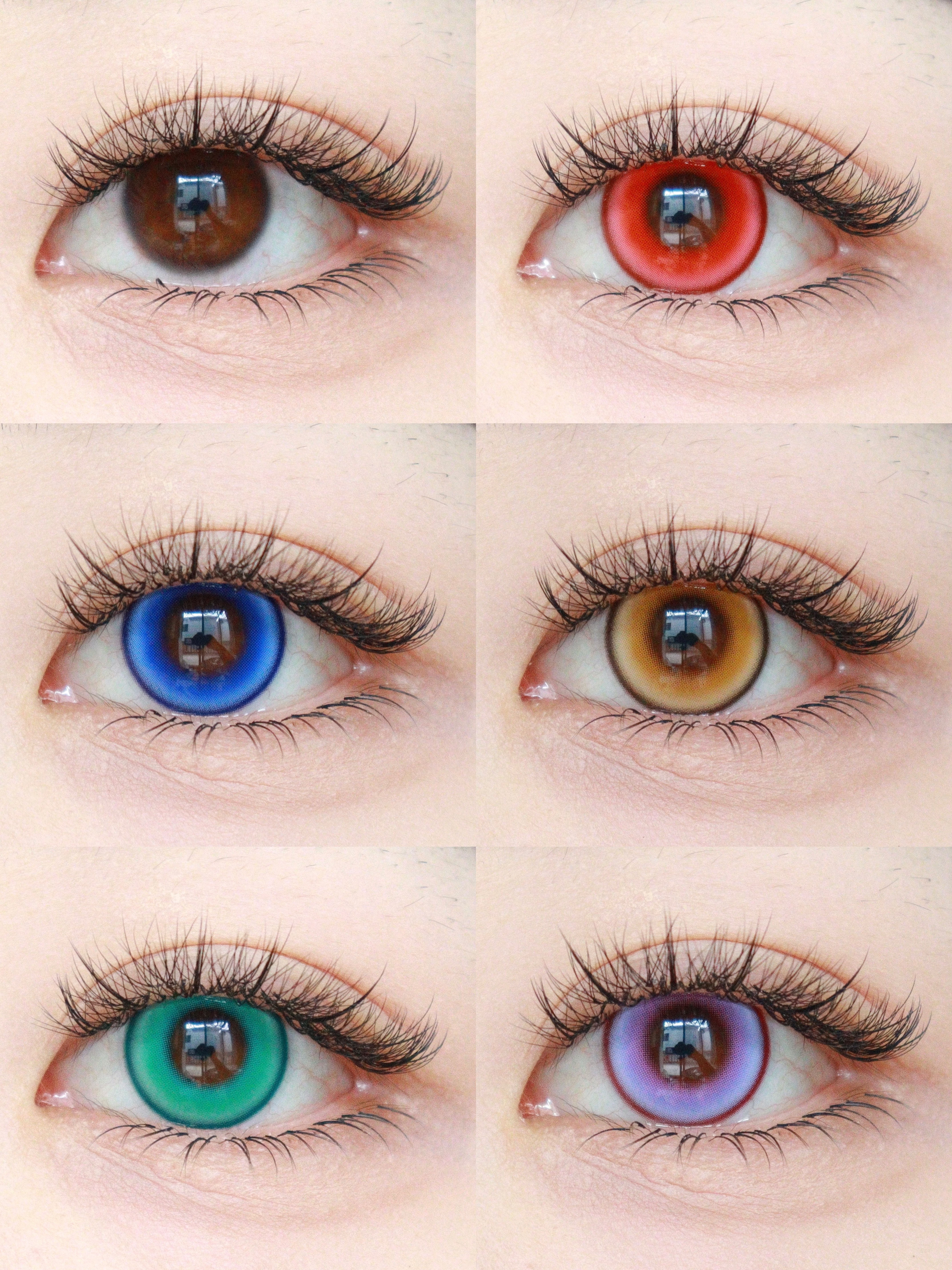 Cupid 日拋 雨林翠綠/沙塵暴棕/潮汐藍海/晚霞煙紫/火燒雲紅