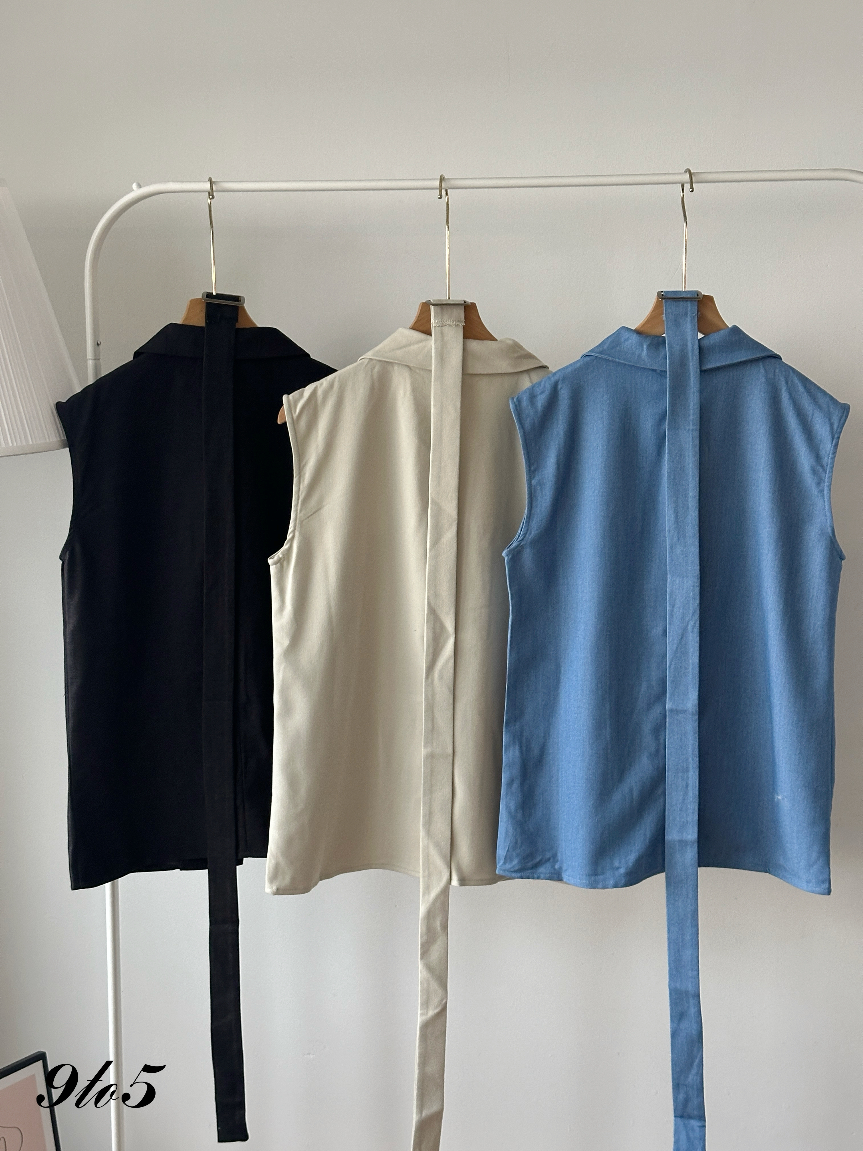 D2363 Long Vest Matching Set - 3 Colors 