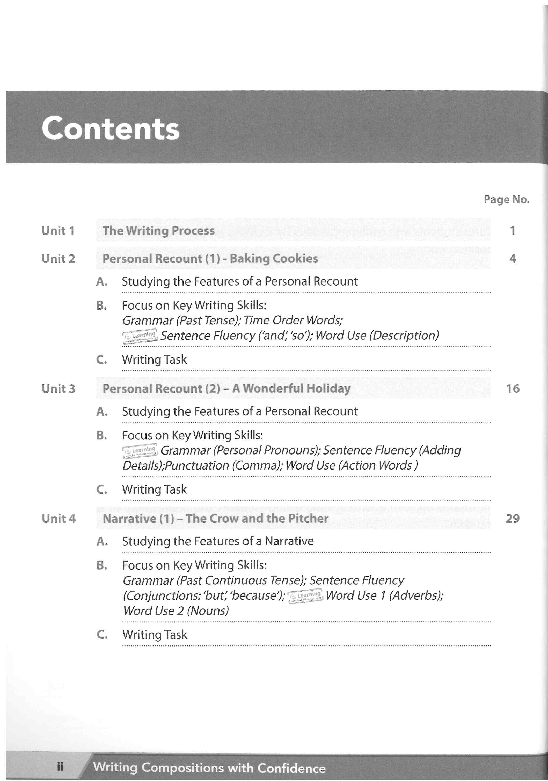 Writing Compositions with Confidence Primary 1
