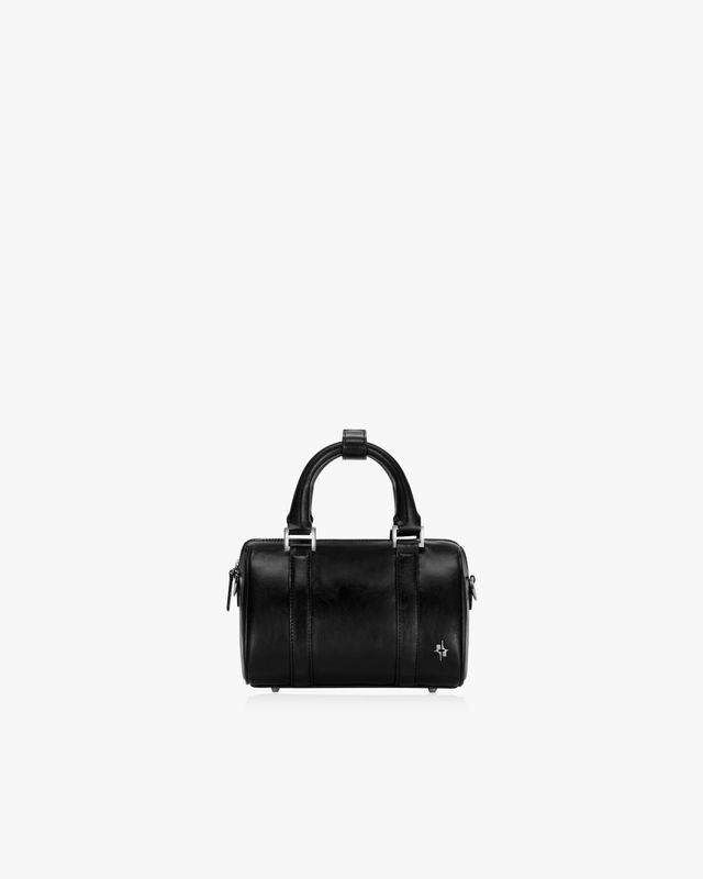 Findkapoor New Boston Bag 18 Crinkled-Black | KAZUE