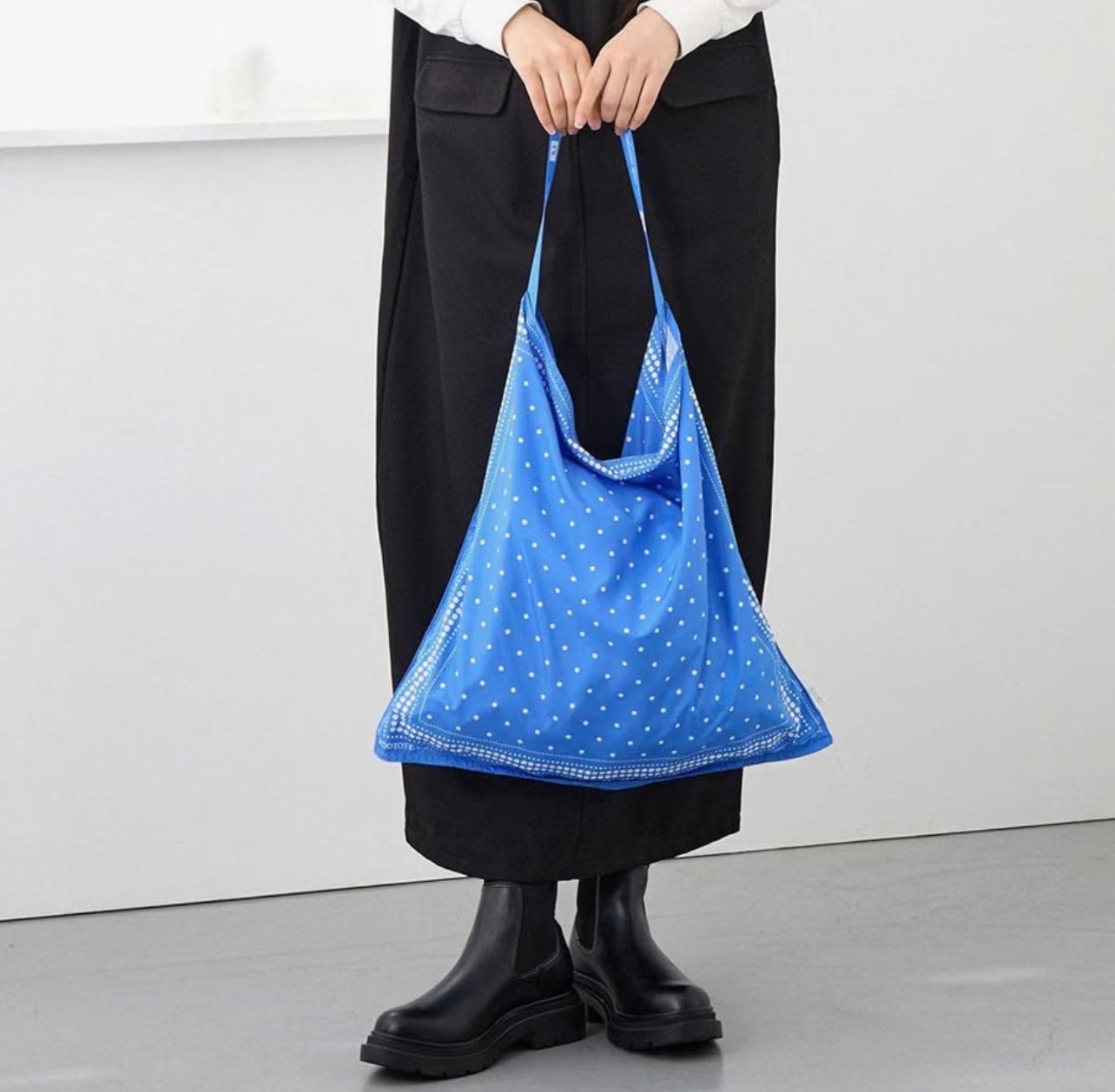 【ROOTOTE】TABLO 50超輕量絲巾袋系列-波點（7色可選）
