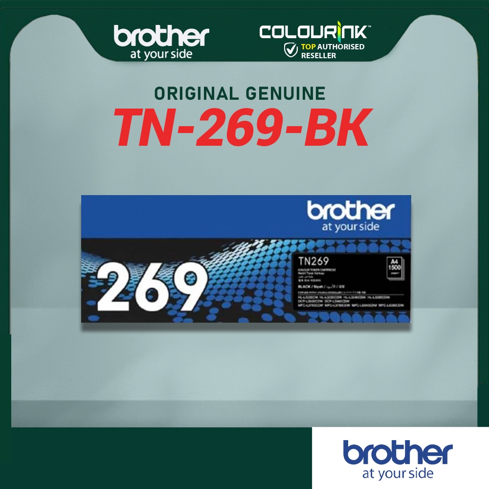Brother TN-269 Cyan Magenta Yellow Black Original Colour Toner Cartridge for L3240CDW L3560CDW L3760CDW L8340CDW TN269
