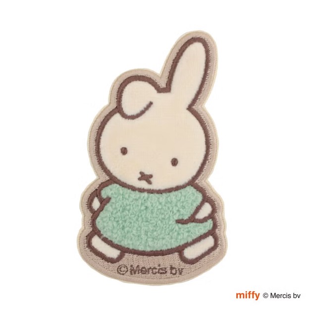 預購 miffy 刺繡 行李 大貼紙