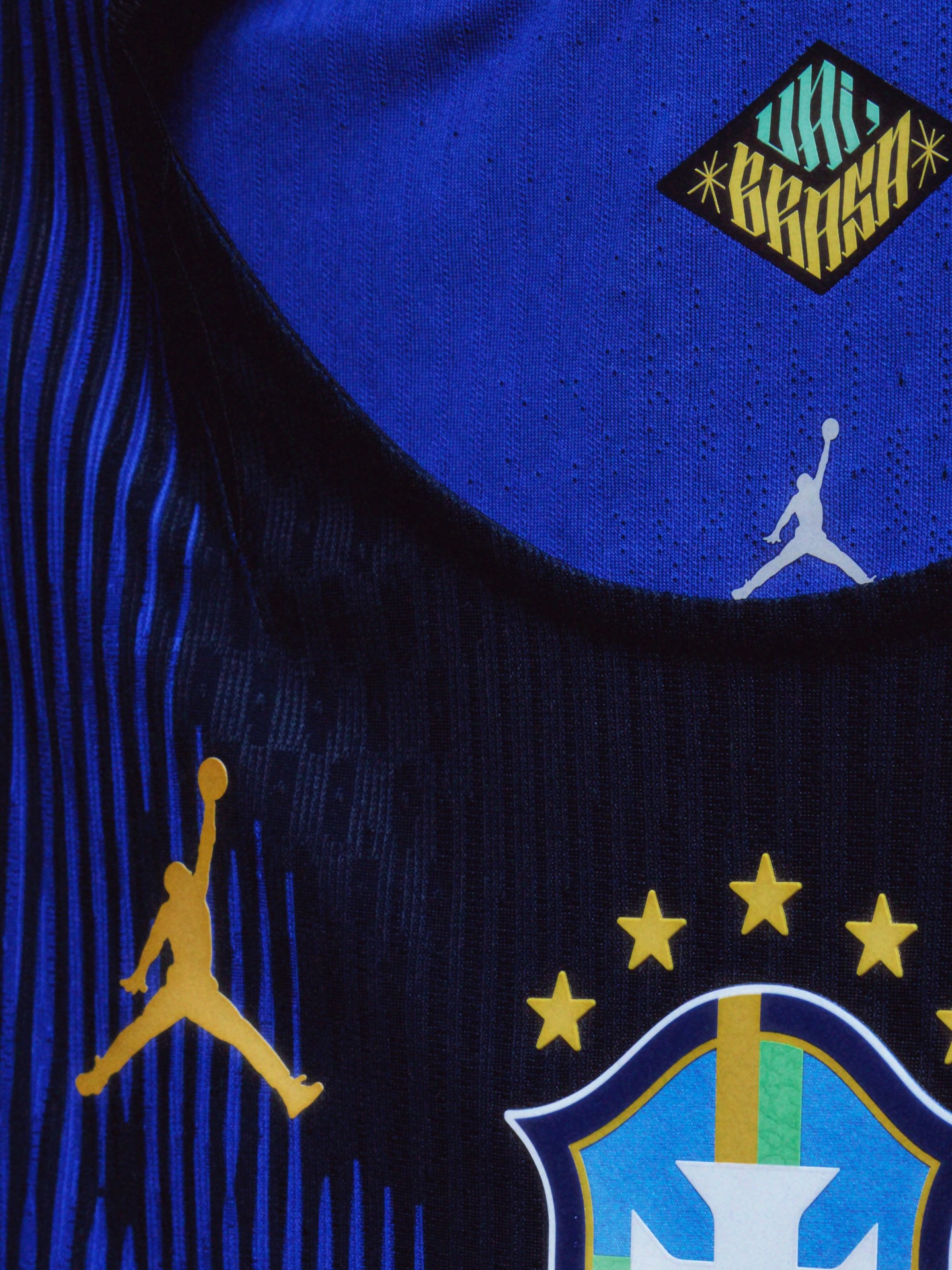 🇧🇷💙🔥 Nike x Jordan Brazil 巴西 2026-27 作客球員版球衣 (可加印字章) IU1074