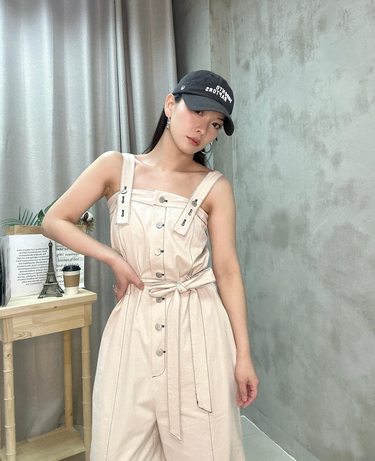 明線jumpsuit