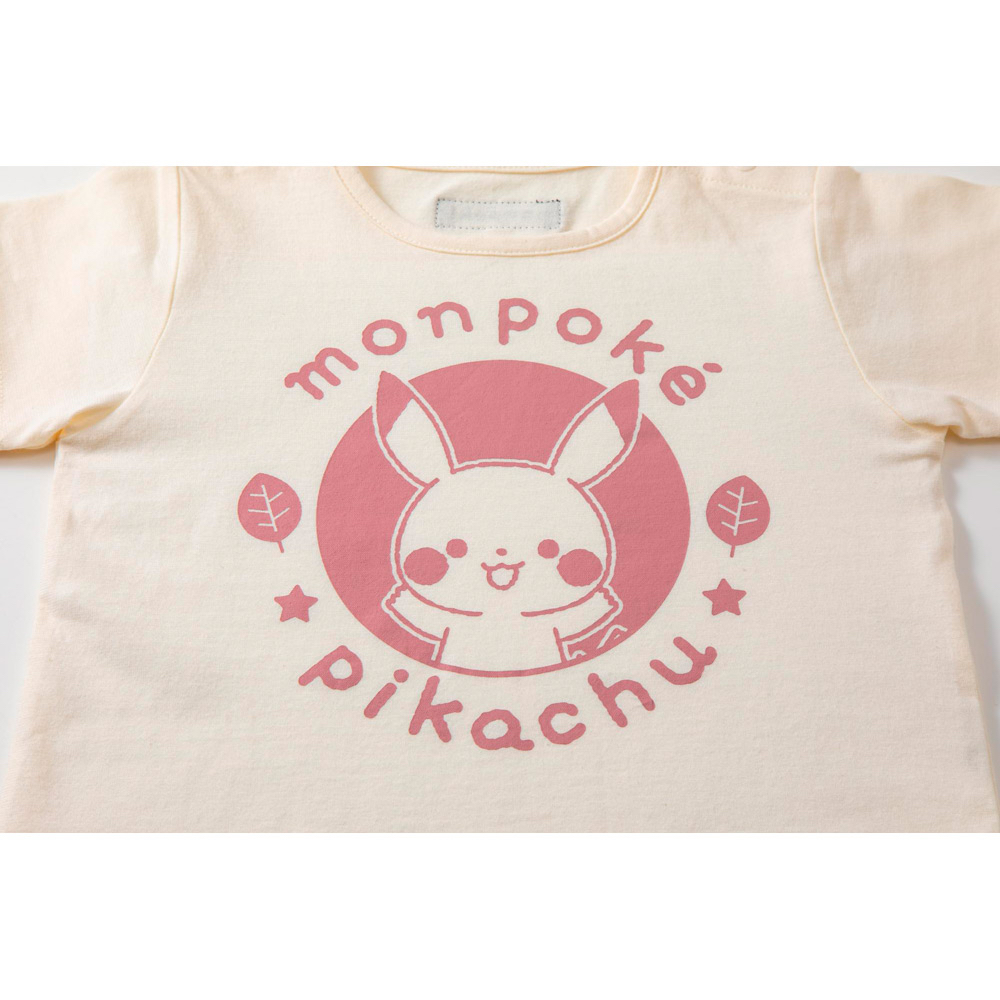 🇯🇵預訂 日本直送🇯🇵Monpoke兩色比卡超印花口袋短袖連身服
