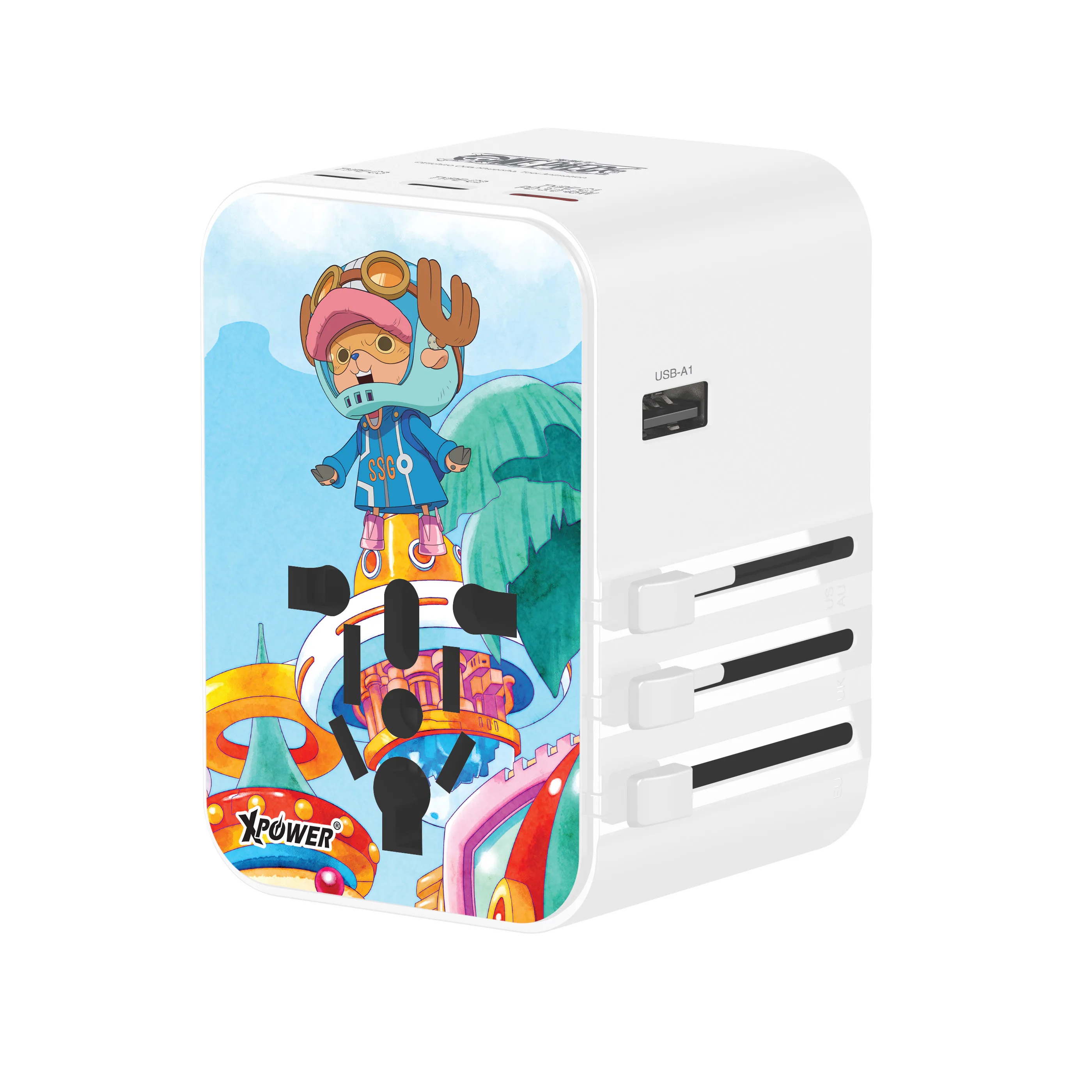 XPower x One Piece TA45B 45W 6輸出 PD3.0/PPS旅行充電器