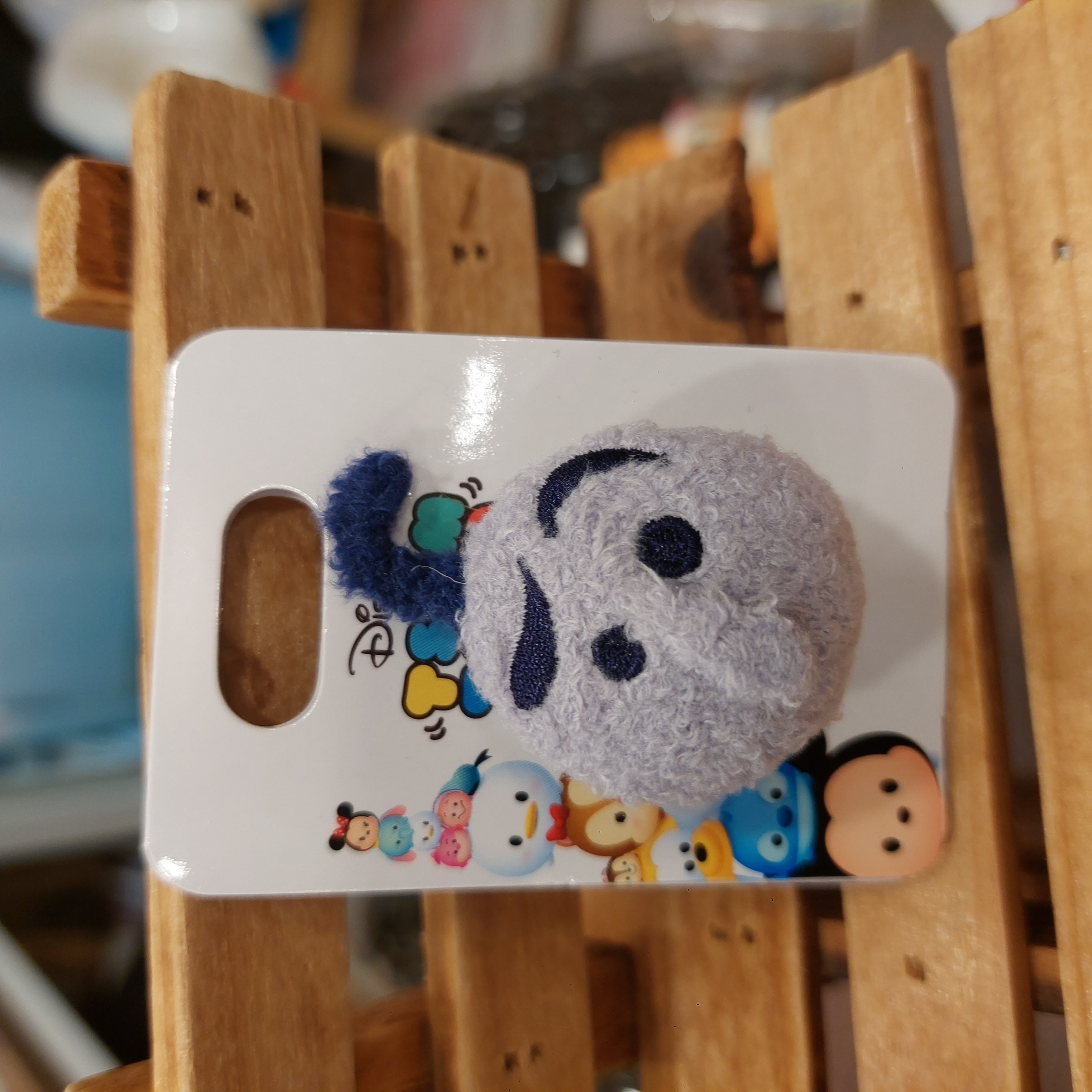原裝日本 Disney Tsum Tsum inside out  Fear 呀驚  小扣針 