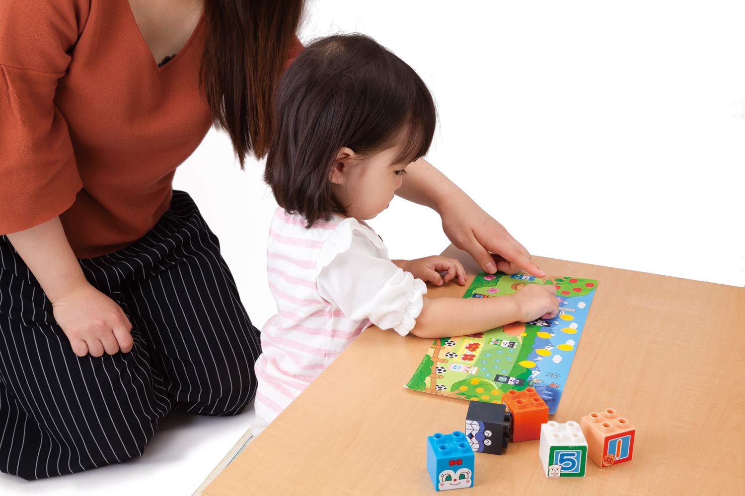 🇯🇵預訂 日本直送🇯🇵麵包超人火車數字積木套裝1.5y+