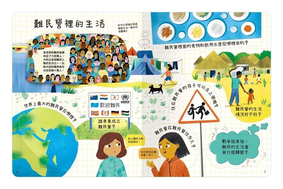 禾流 想問什麼翻翻書：關於難民你想知道什麼？