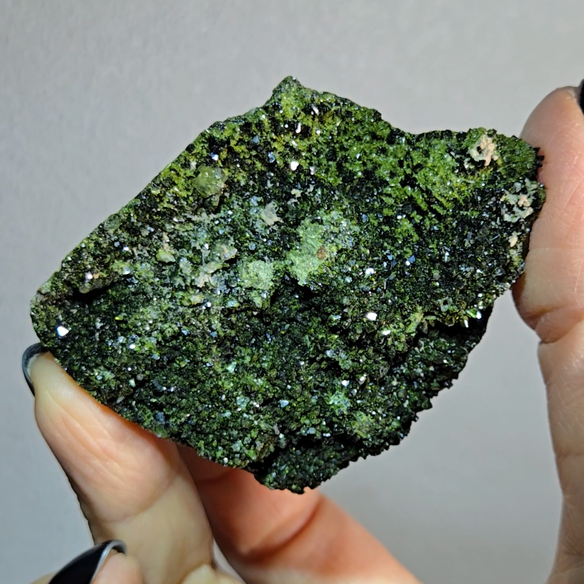 Epidote specimen with quartz inclusions - ED5