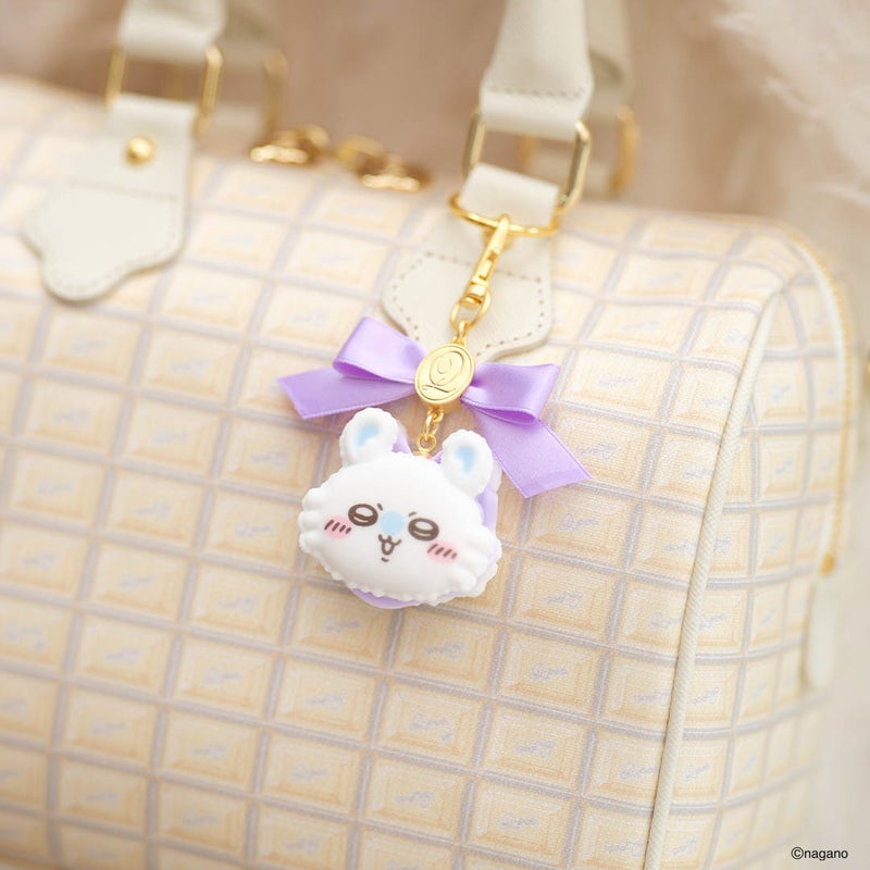 《Pre-Order》Macaron Necklace / Bag Charm 馬卡龍造型項鍊 / 掛飾｜Chiikawa 吉伊卡哇 X Q-pot. (26CKW28-P)