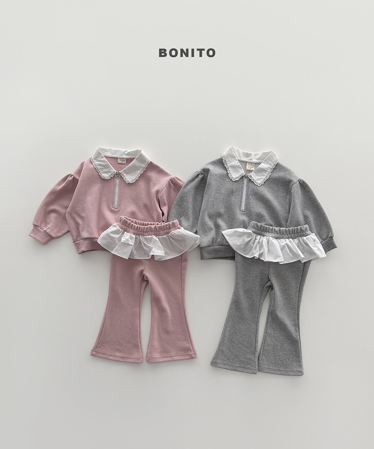 Bonito | Shirring car jip up set