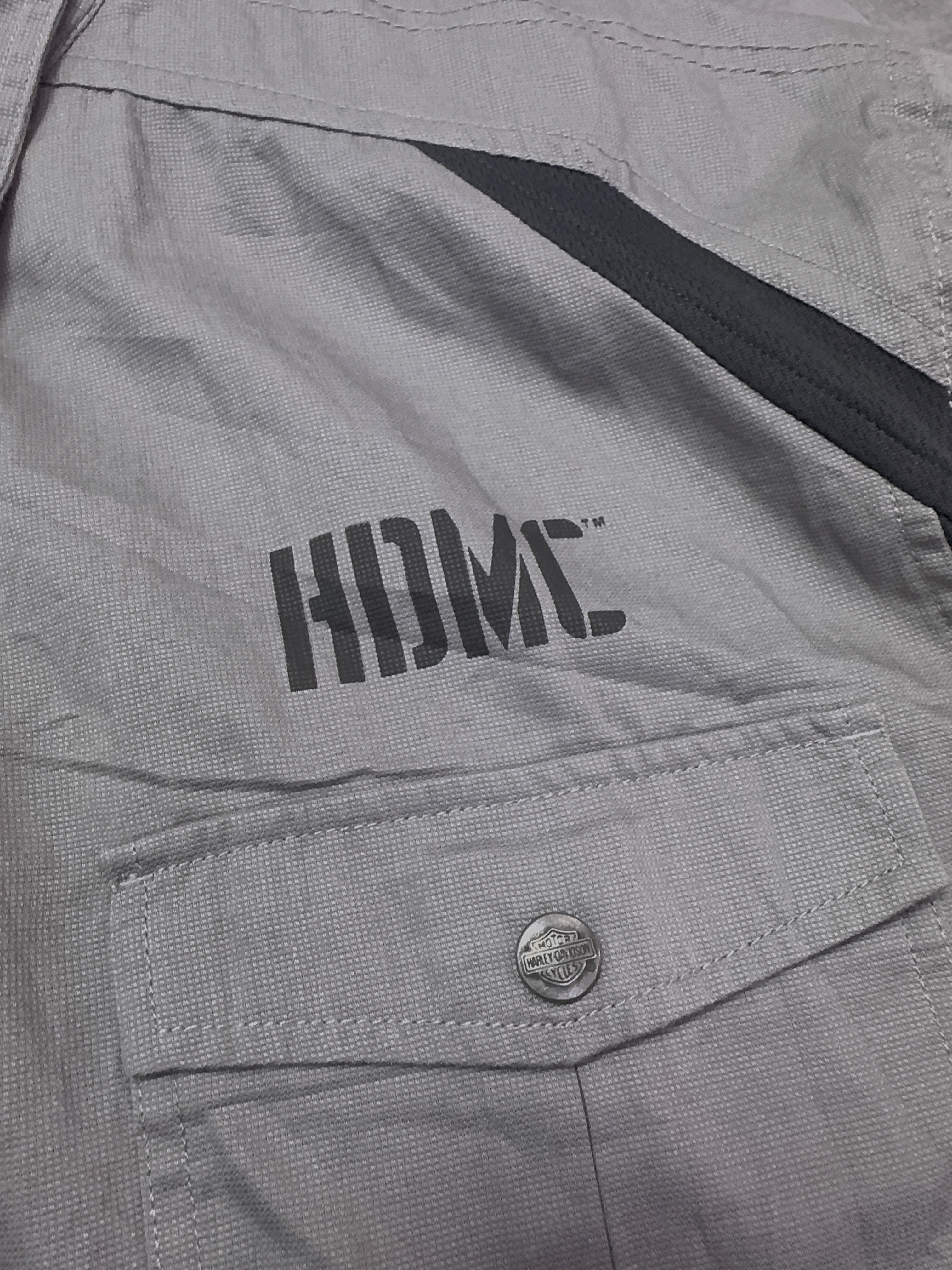 Grey Harley-Davidson  -XXXL