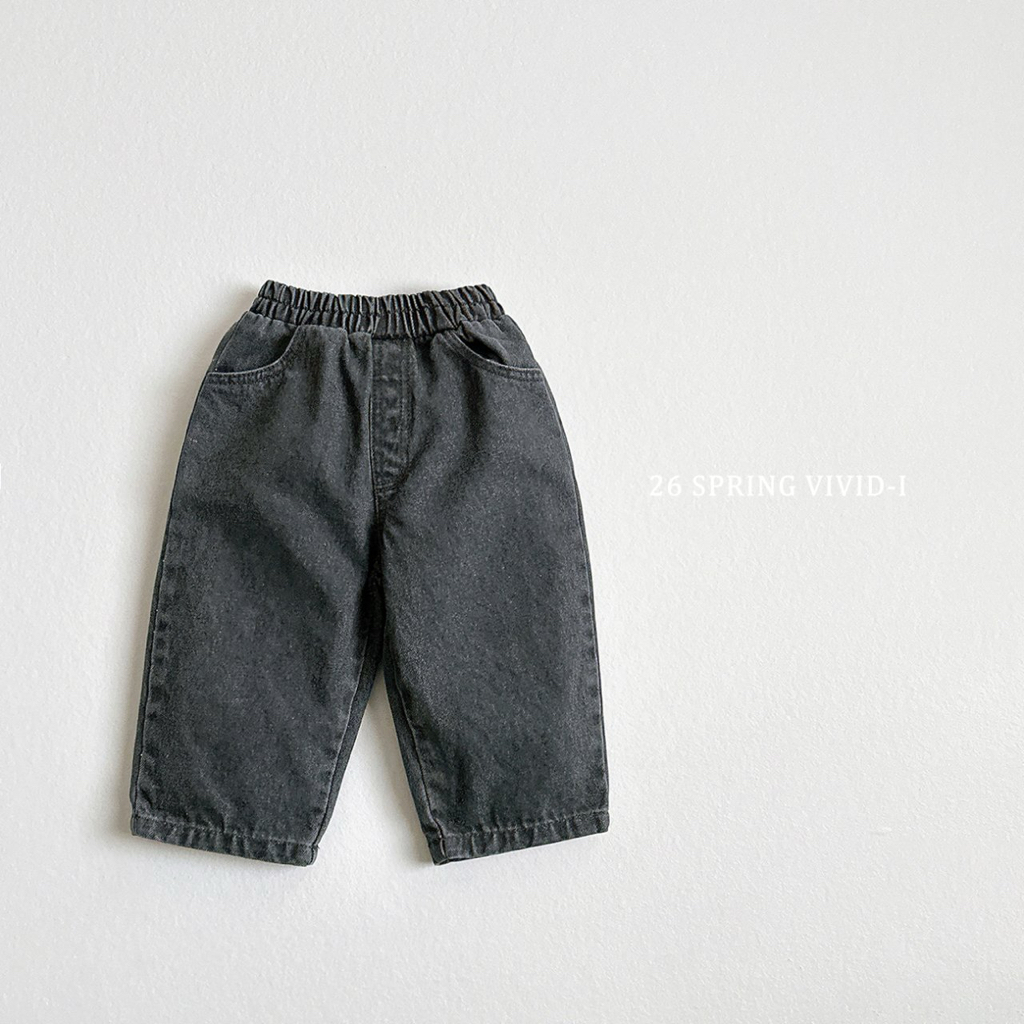 部分現貨🌸預訂 韓國直送🌸🇰🇷VIVIDI三色日常寬鬆闊腳牛仔褲