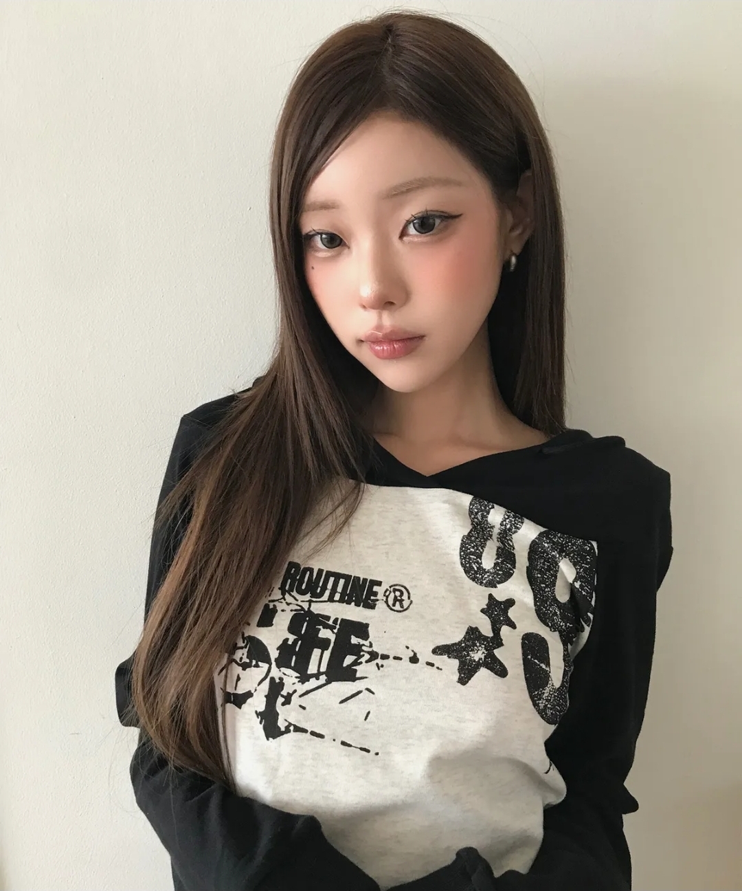 LMR Open Shoulder 長袖 Tee
