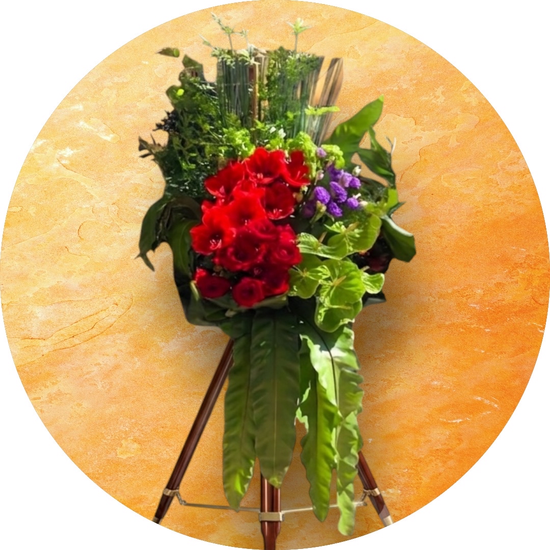 開張/發報會/演唱會 花籃 （Ruby)