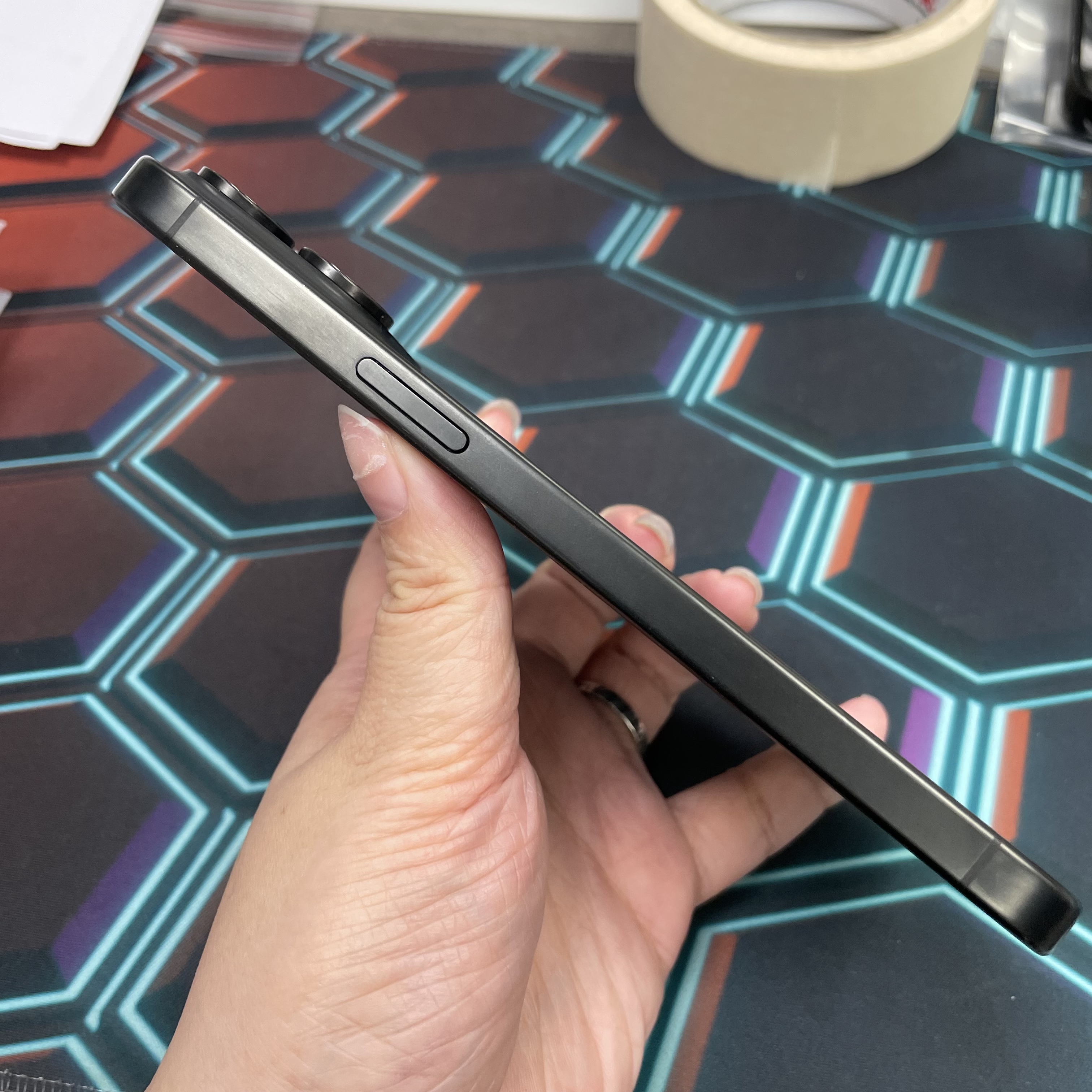 *7684 15 Pro max 超靚機 256GB 電86 黑色 black